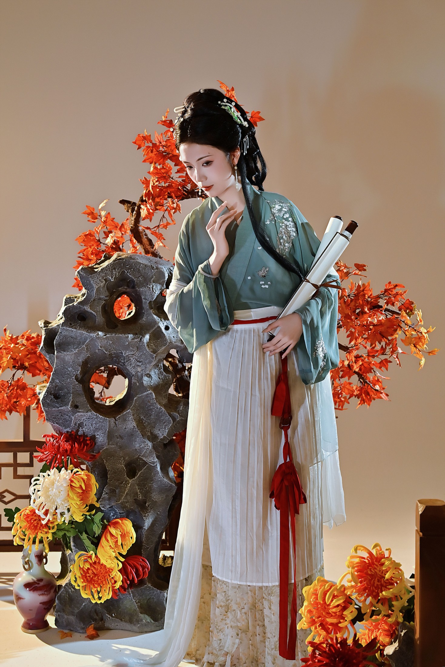 图片[5]-珂璃 – 《枫叶仕女图》[22P]-COS写真在线网