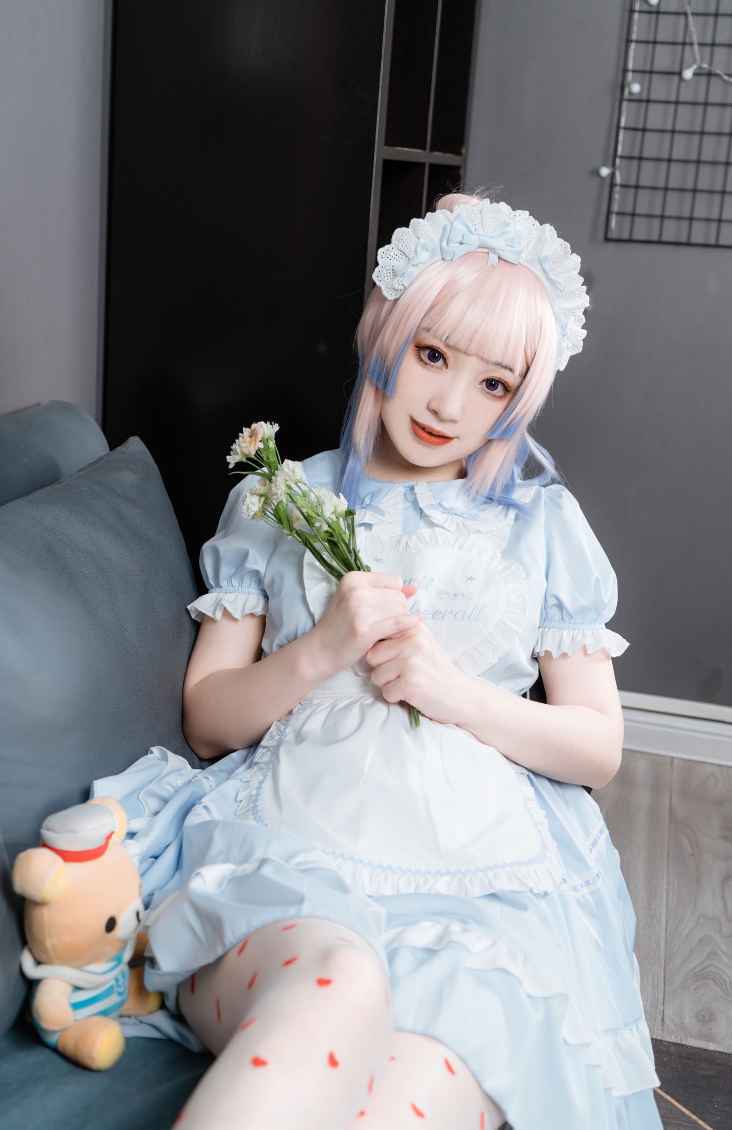 图片[4]-桃墨公子x – 《心海女仆装》[26P]-COS写真在线网
