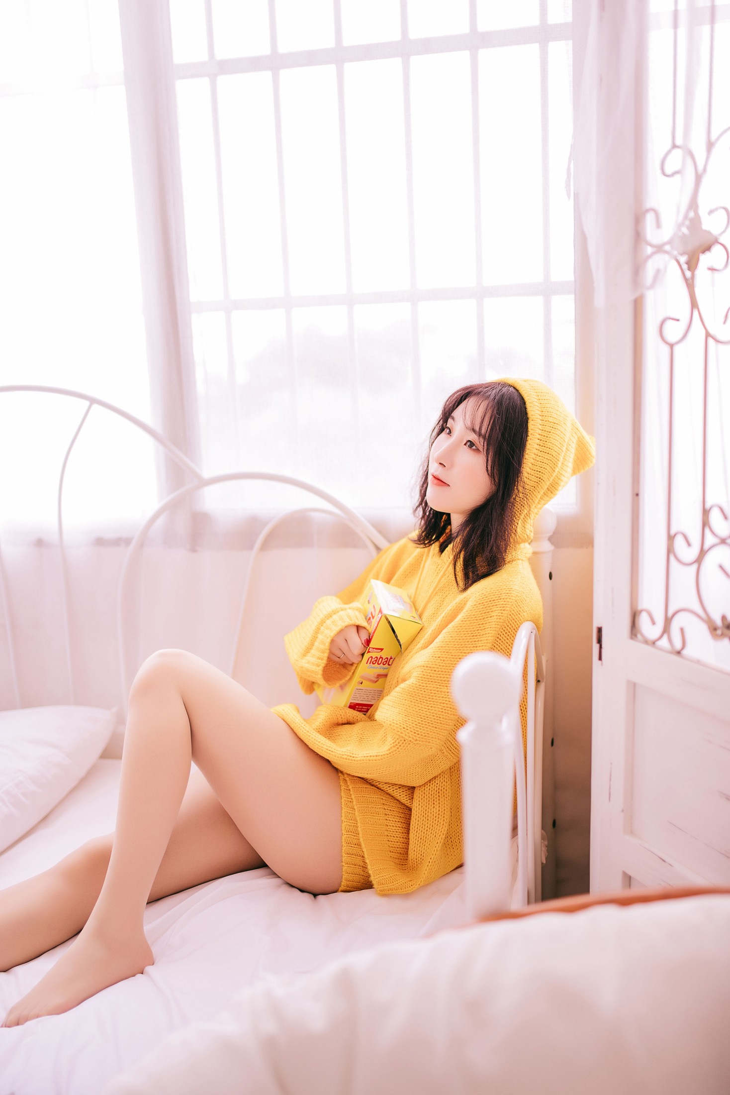 图片[5]-yuki – 《黄色毛衣》[24P]-COS写真在线网