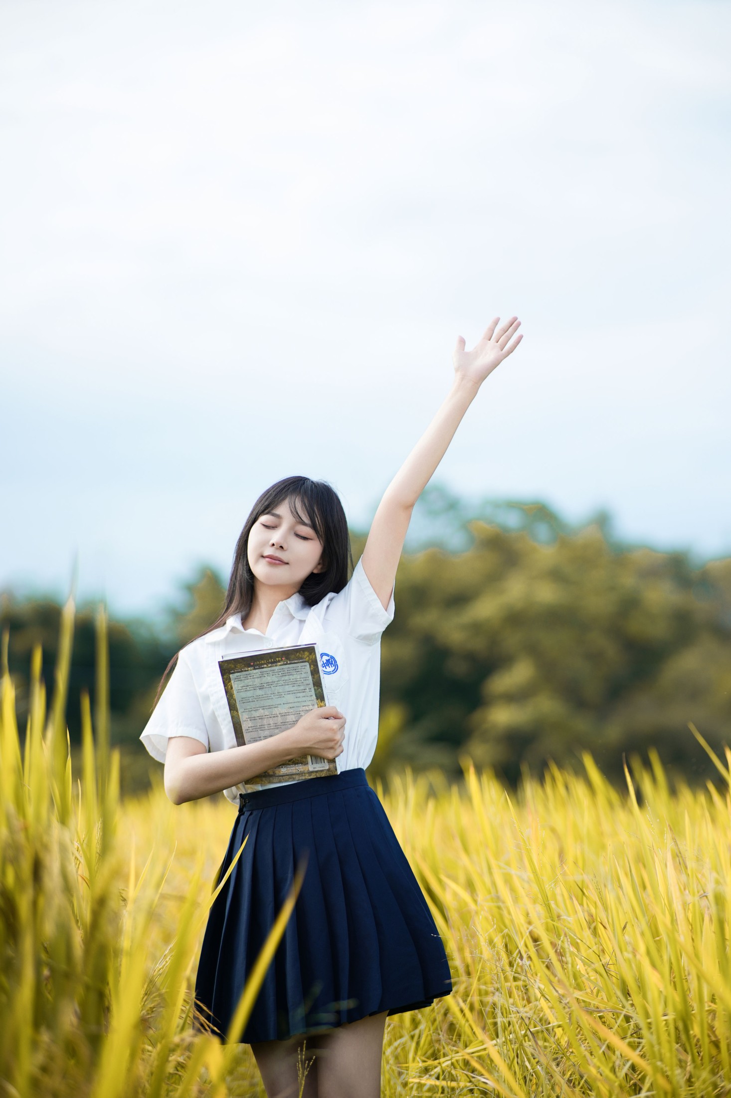 图片[5]-我是小岁岁 – 《午后的阳光透过稻浪》[23P]-COS写真在线网