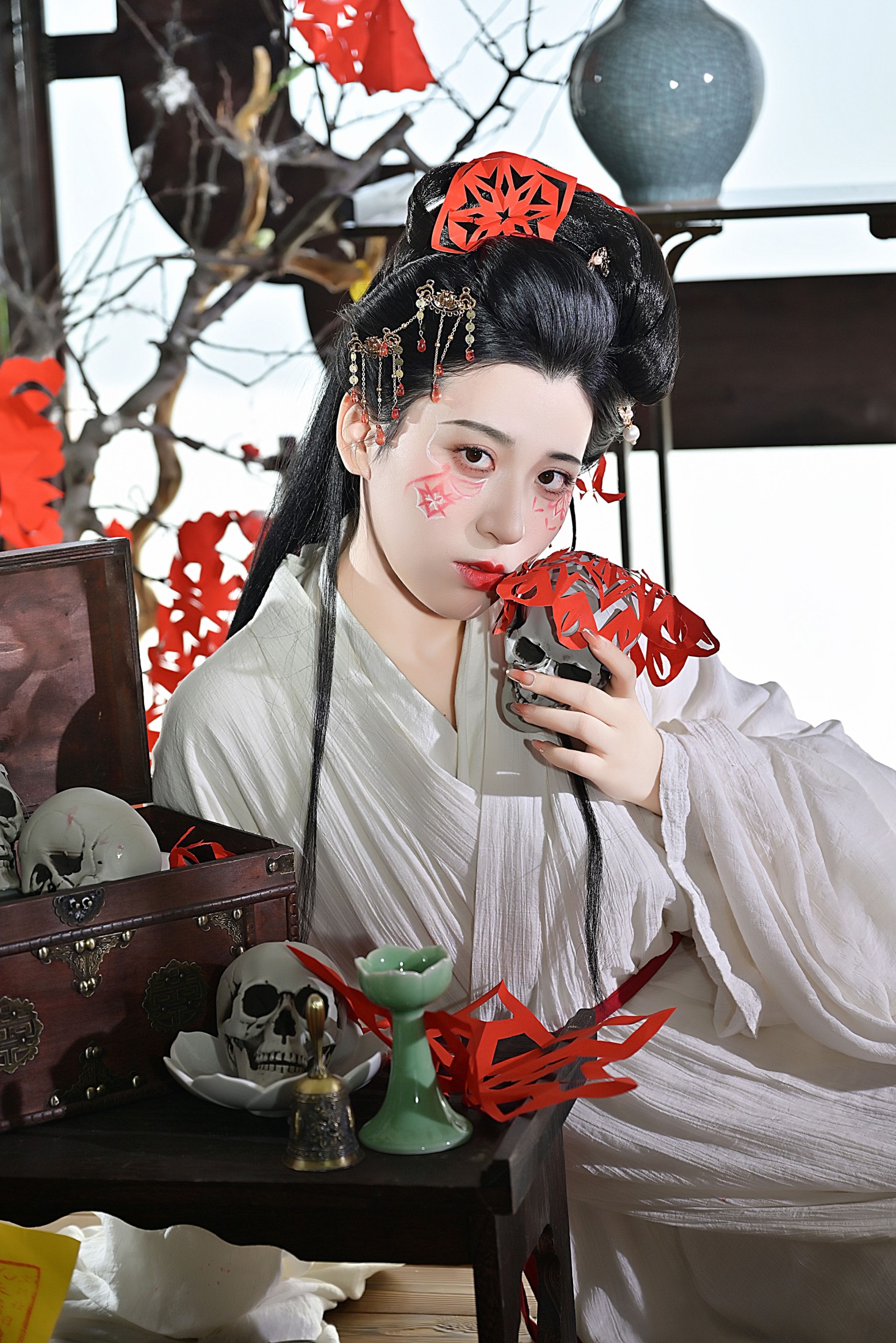 图片[5]-清如Ginny – 《剪纸》[22P]-COS写真在线网