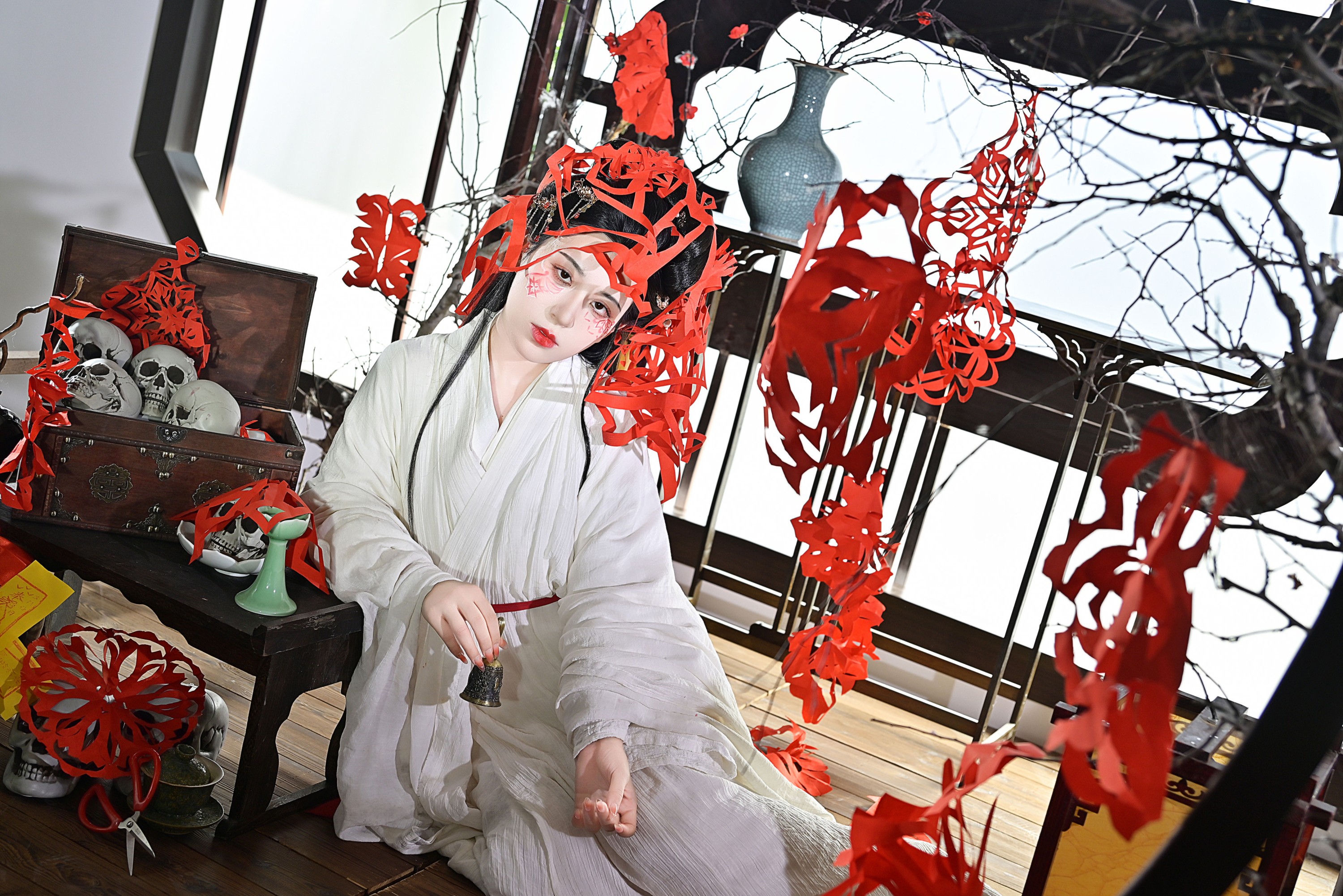 图片[6]-清如Ginny – 《剪纸》[22P]-COS写真在线网