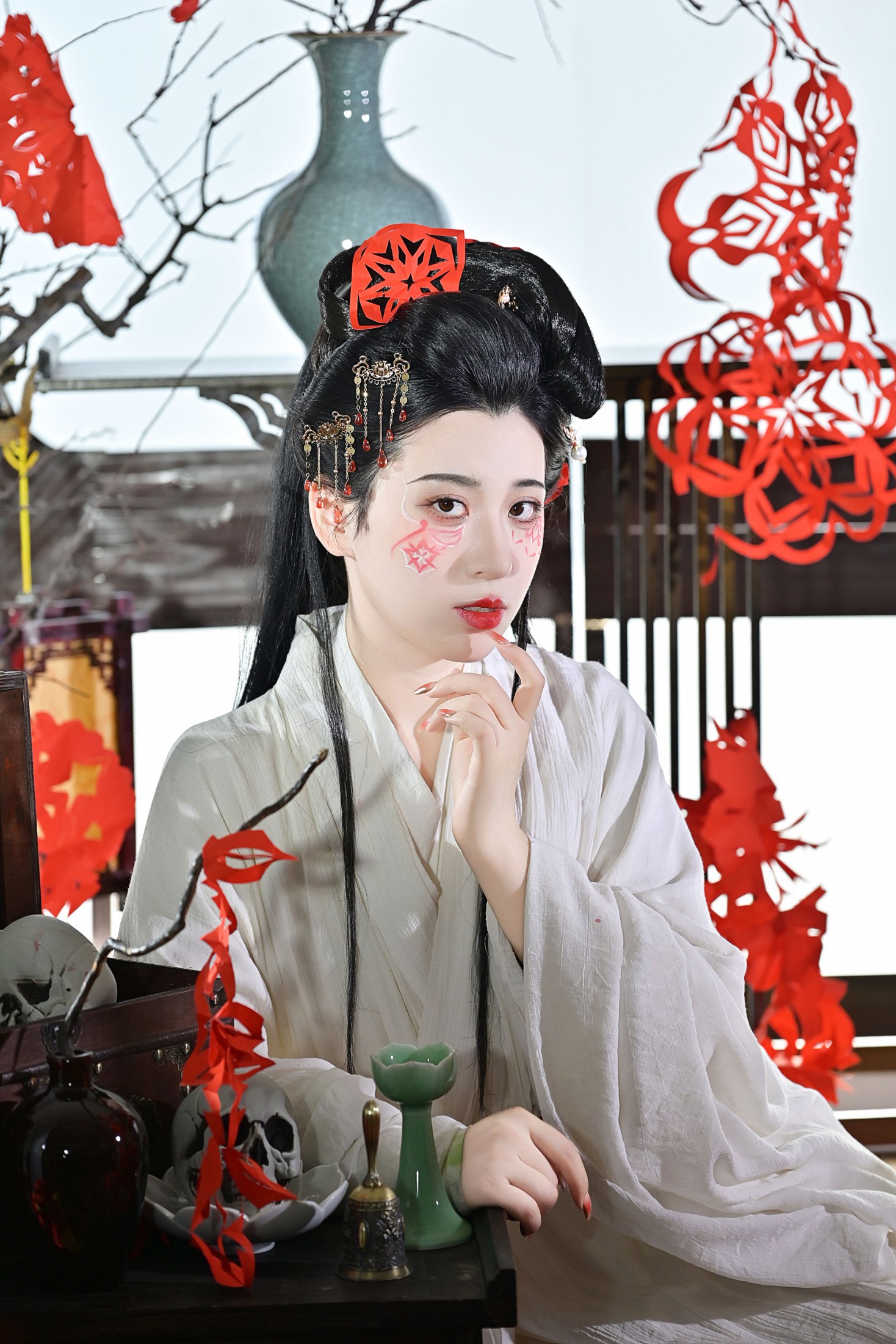 图片[3]-清如Ginny – 《剪纸》[22P]-COS写真在线网
