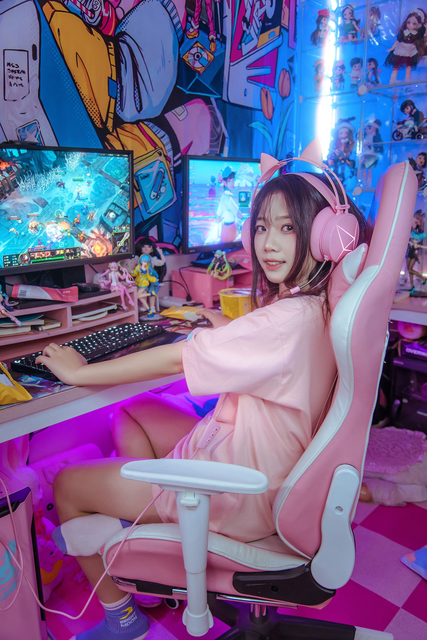图片[4]-一颗栗子 – 《电竞少女》[23P]-COS写真在线网