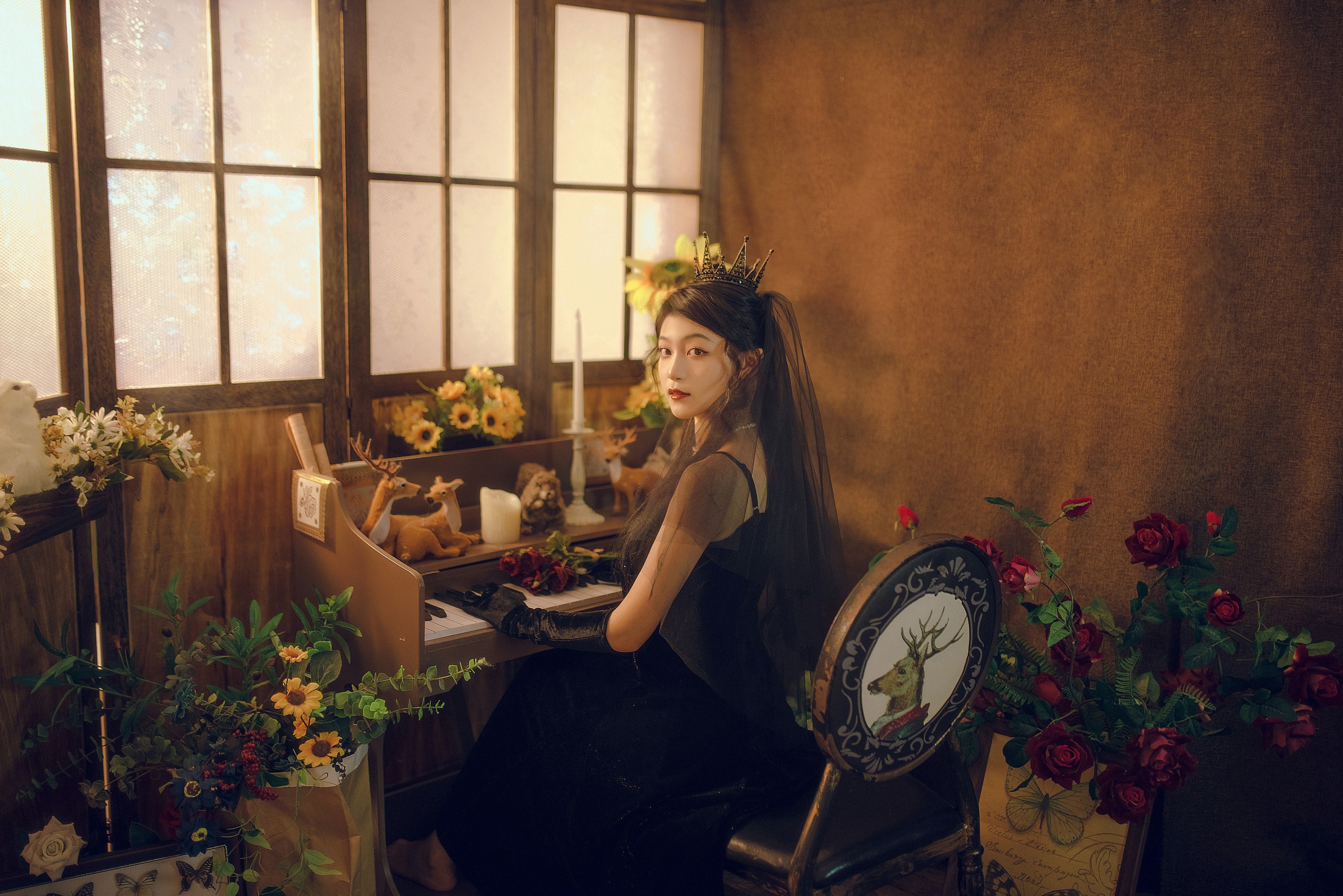 图片[3]-重生之我是大大大美女 – 《黑色浪漫》[28P]-COS写真在线网