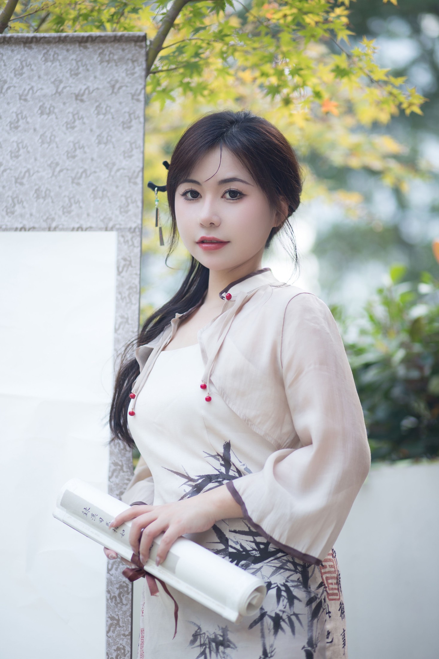 图片[3]-鹤鸣之应- – 《似竹》[34P]-COS写真在线网