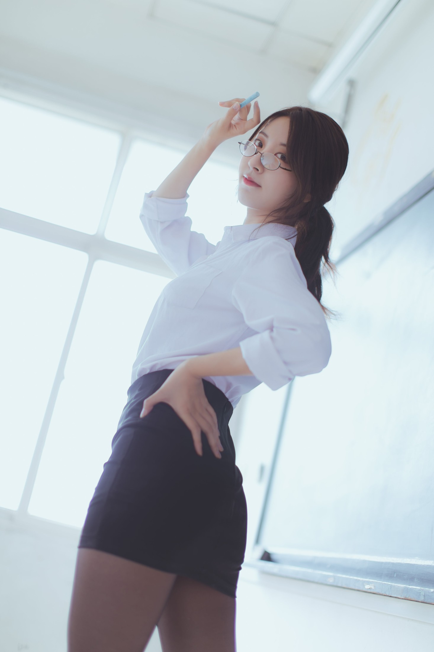图片[5]-黑川 – 《黑丝OL》[26P]-COS写真在线网