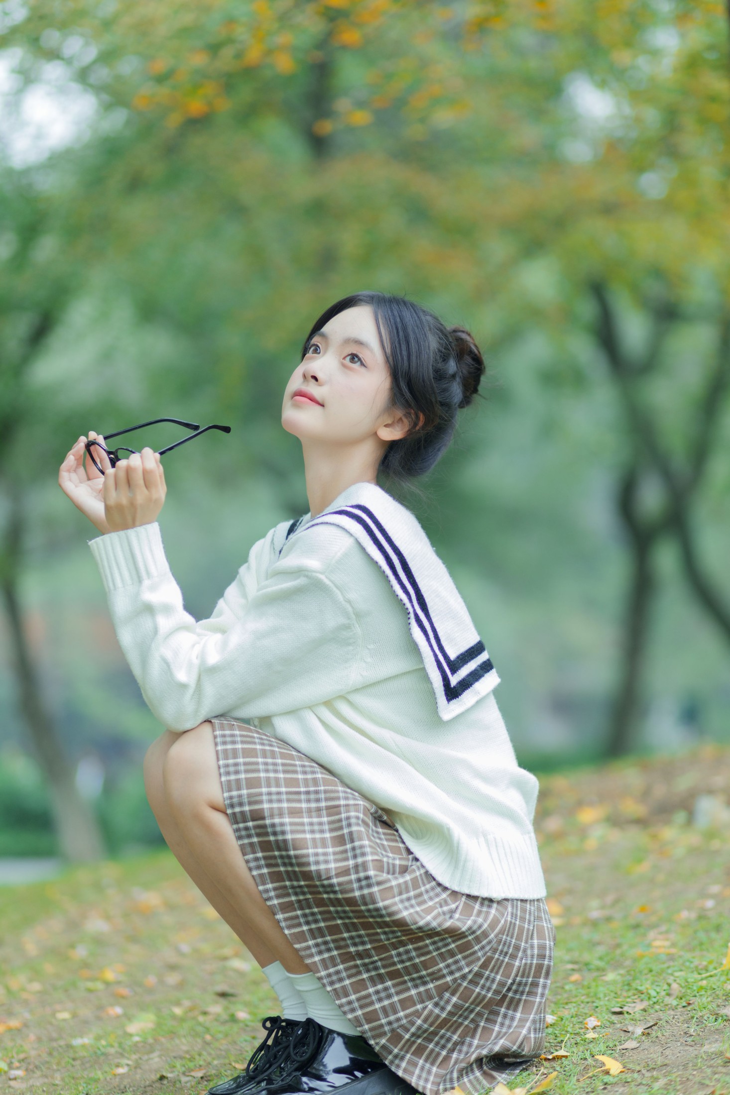 图片[3]-希希 – 《秋天是渐变的黄》[31P]-COS写真在线网