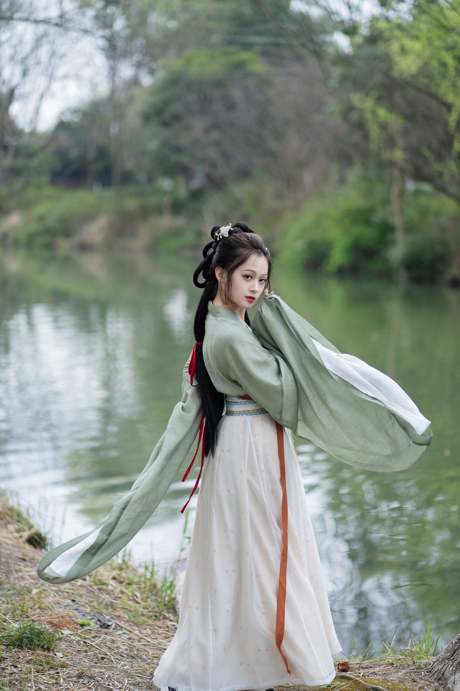 图片[3]-安琪不吃香菇 – 《魏晋风独有的清冷感》[27P]-COS写真在线网