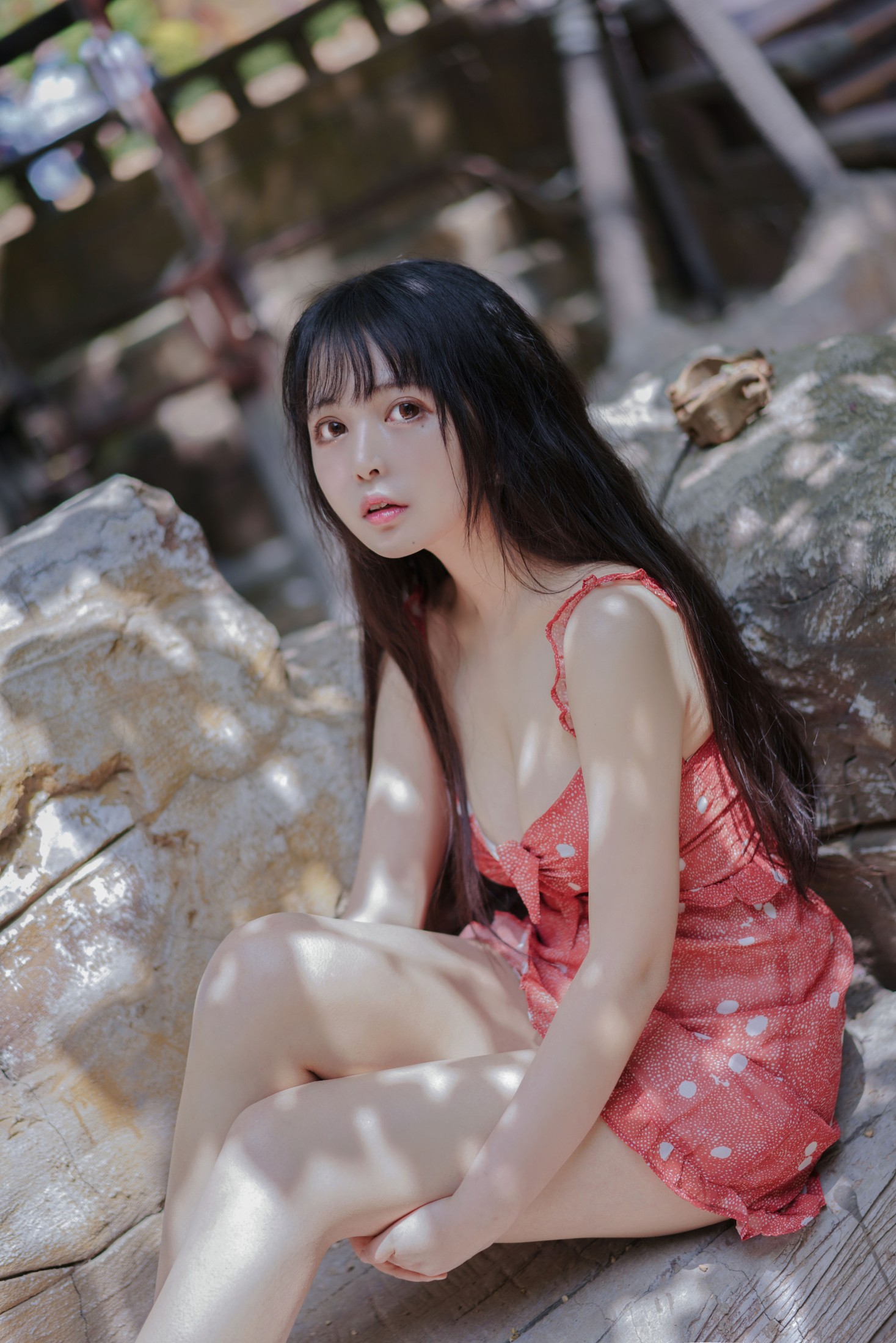 图片[5]-黑猫猫OvO – 《红裙女孩》[22P]-COS写真在线网