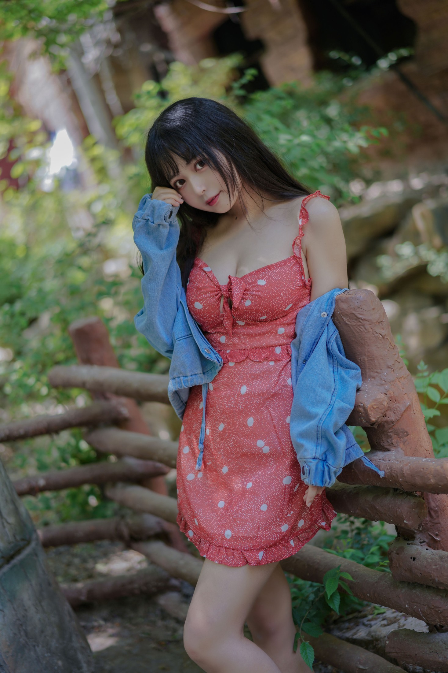 图片[3]-黑猫猫OvO – 《红裙女孩》[22P]-COS写真在线网