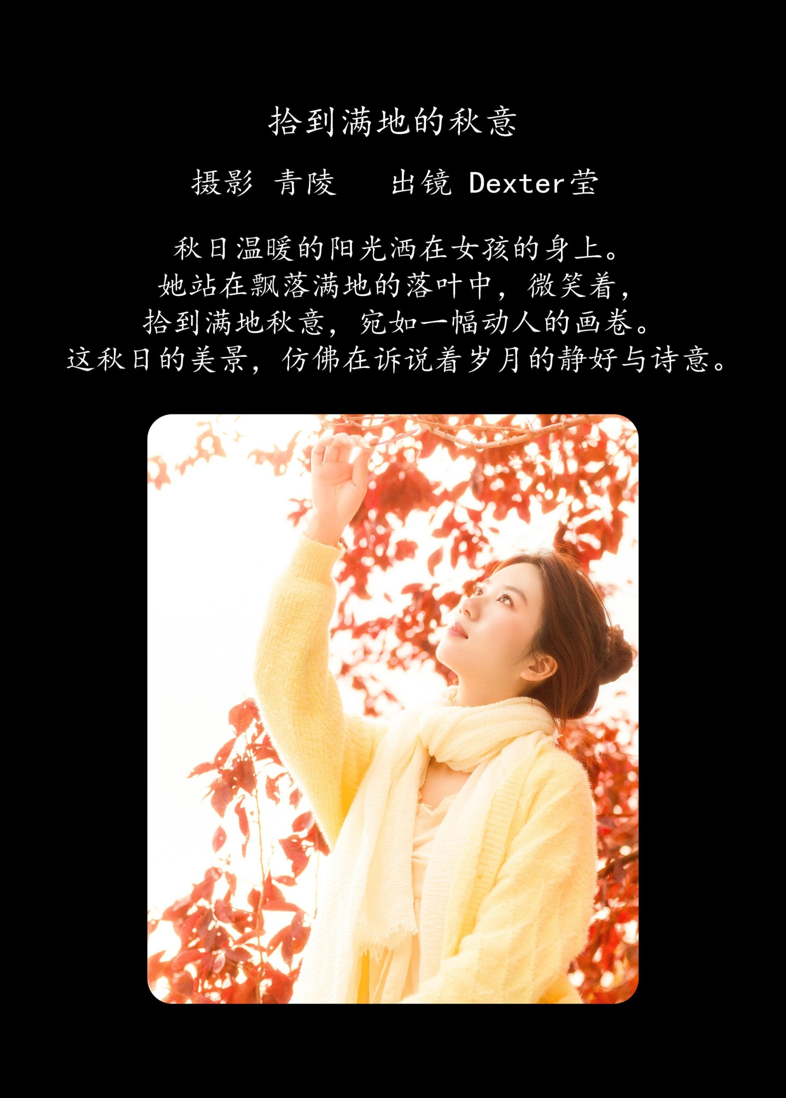 图片[2]-Dexter莹 – 《拾到满地的秋意》[26P]-COS写真在线网