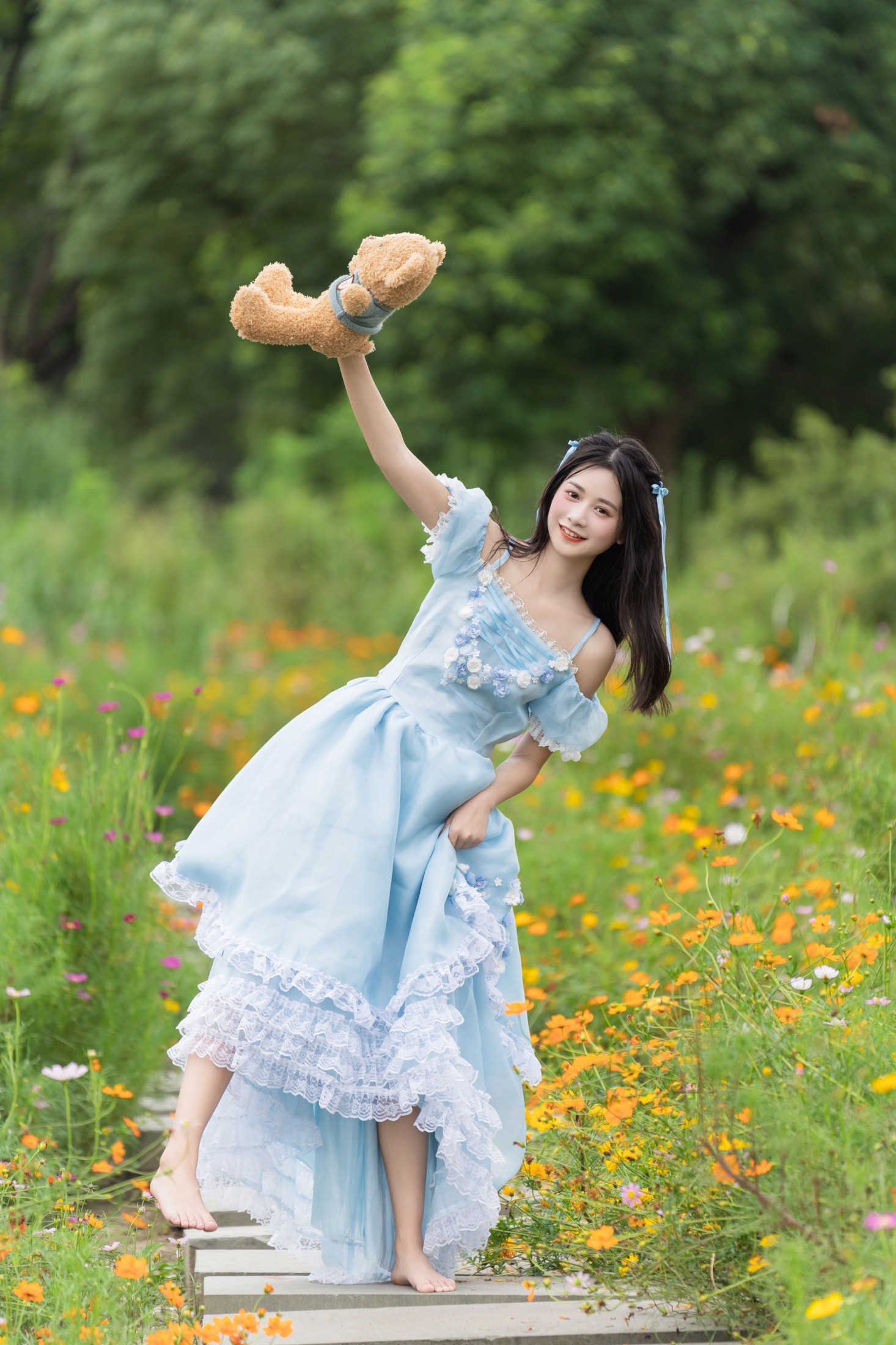 图片[6]-橙子舒 – 《黄色花海》[23P]-COS写真在线网