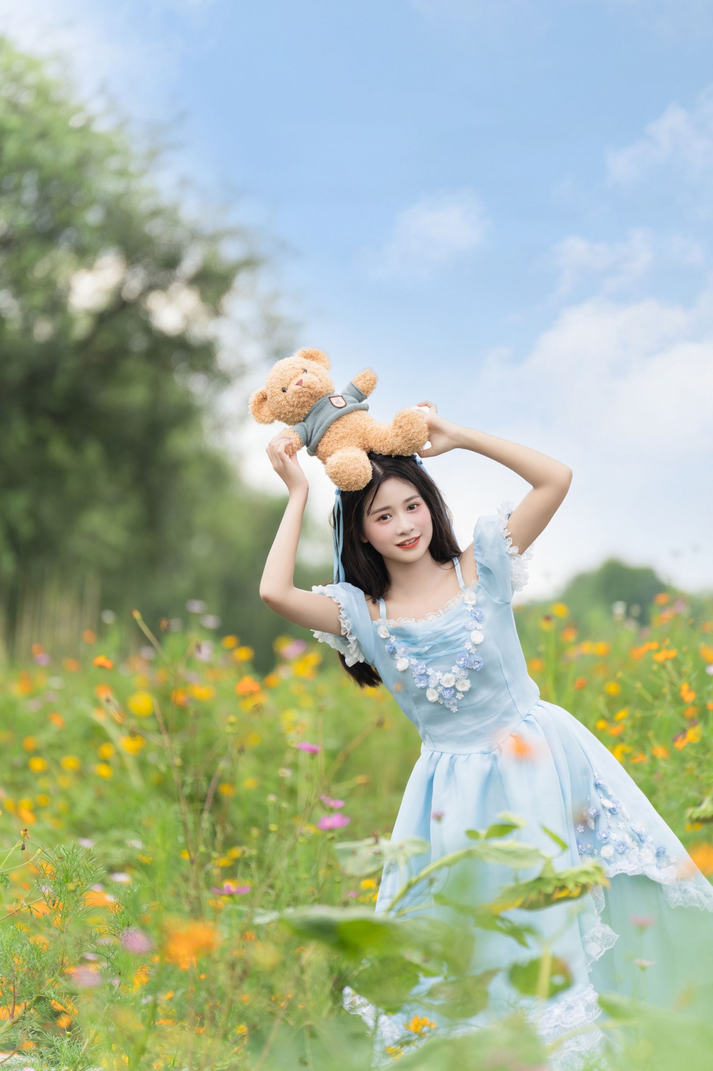 图片[5]-橙子舒 – 《黄色花海》[23P]-COS写真在线网