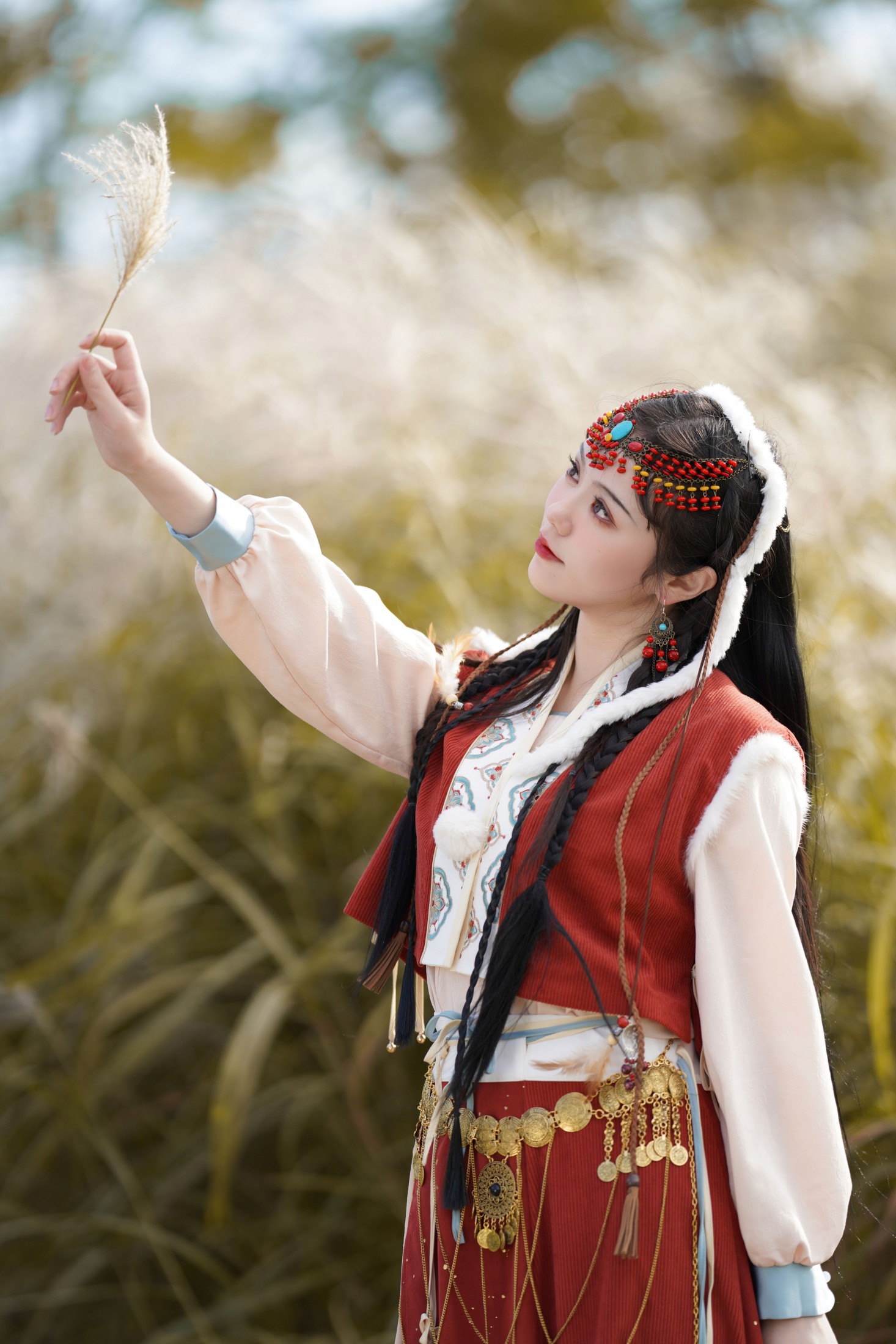 图片[5]-xianxian – 《红衣的小枫》[28P]-COS写真在线网