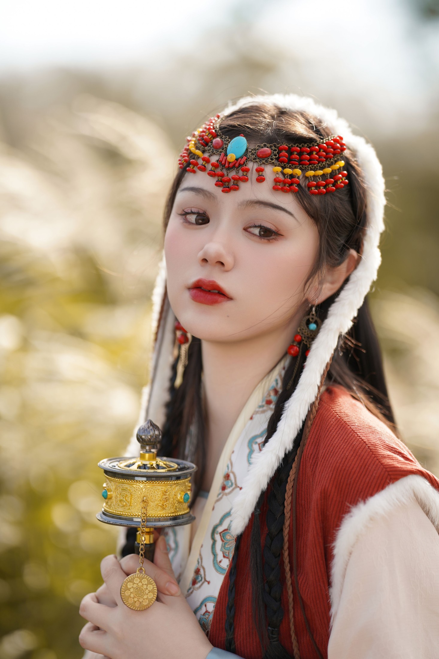 图片[4]-xianxian – 《红衣的小枫》[28P]-COS写真在线网