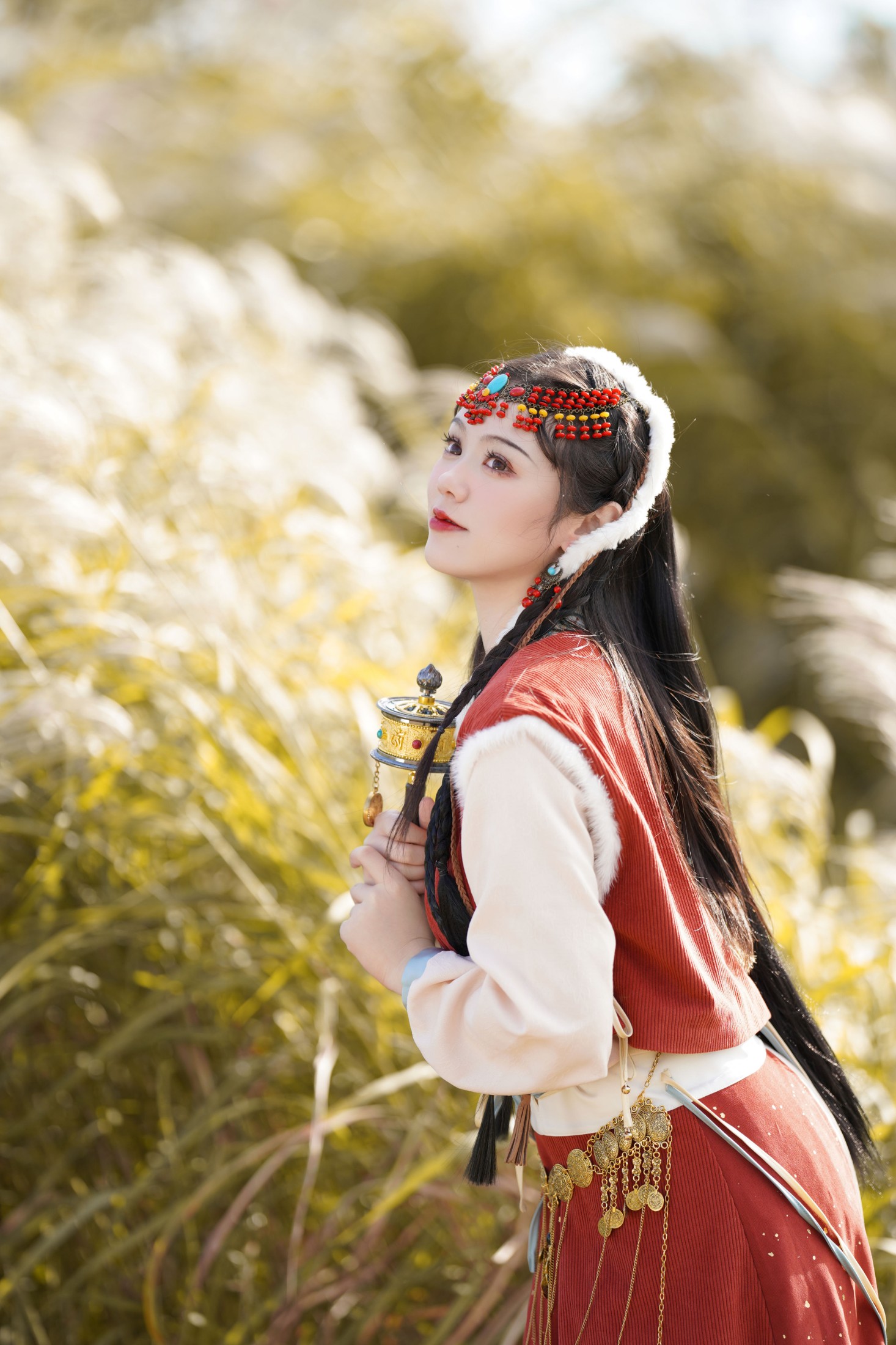图片[3]-xianxian – 《红衣的小枫》[28P]-COS写真在线网