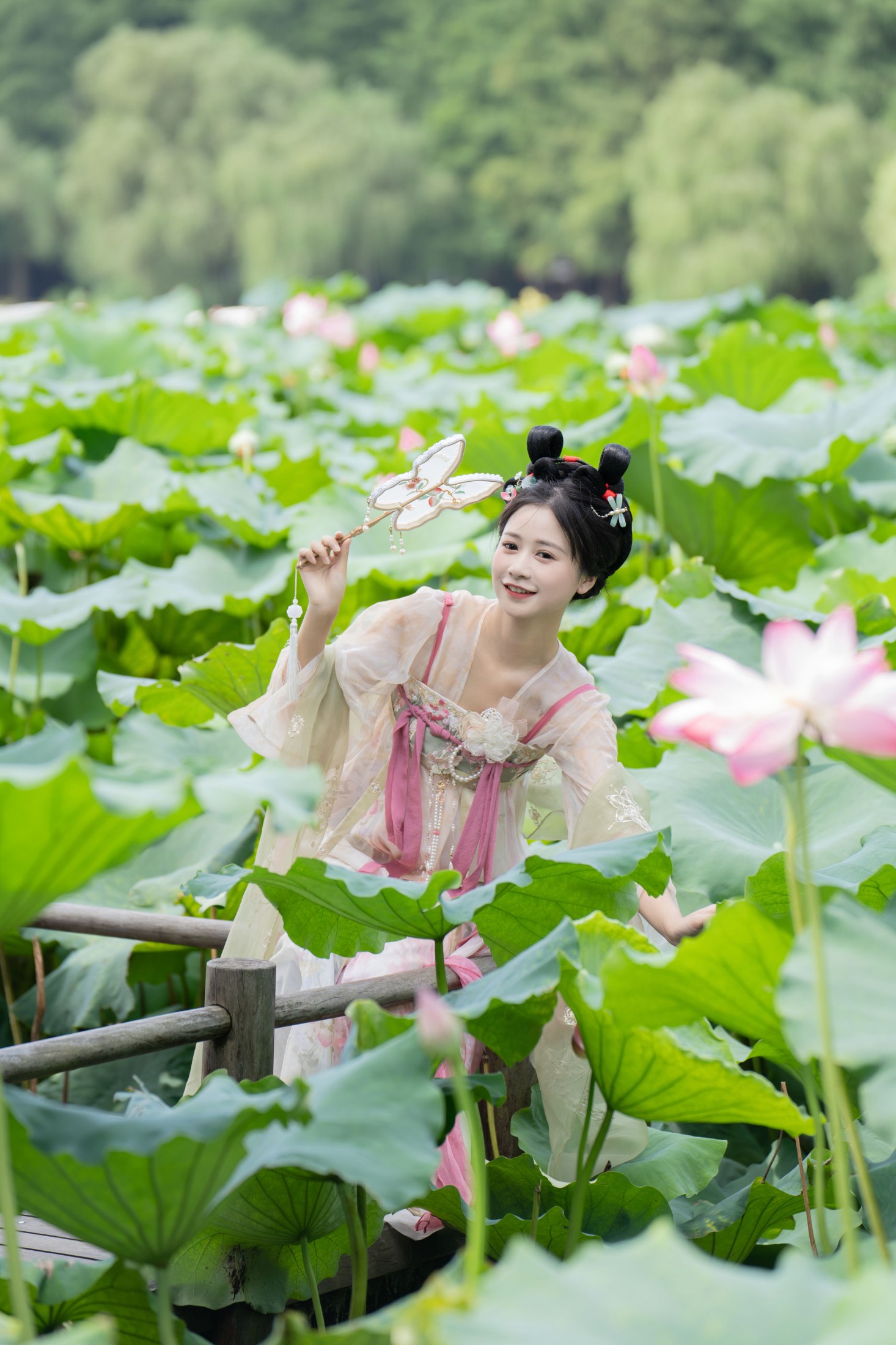 图片[5]-橙子舒 – 《夏日限定荷花少女》[22P]-COS写真在线网