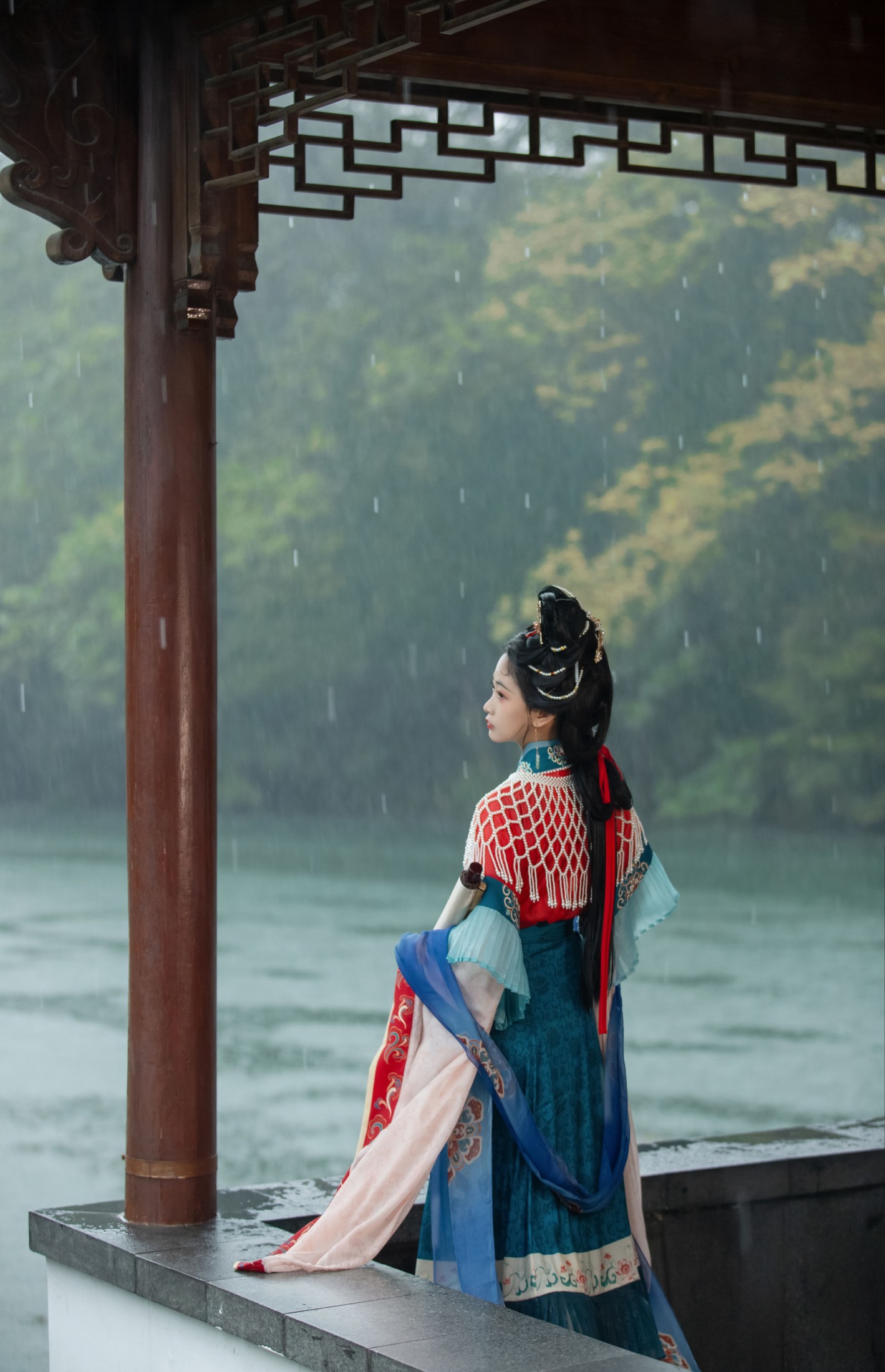 图片[5]-湫一只岁岁 – 《浴鹄游》[21P]-COS写真在线网