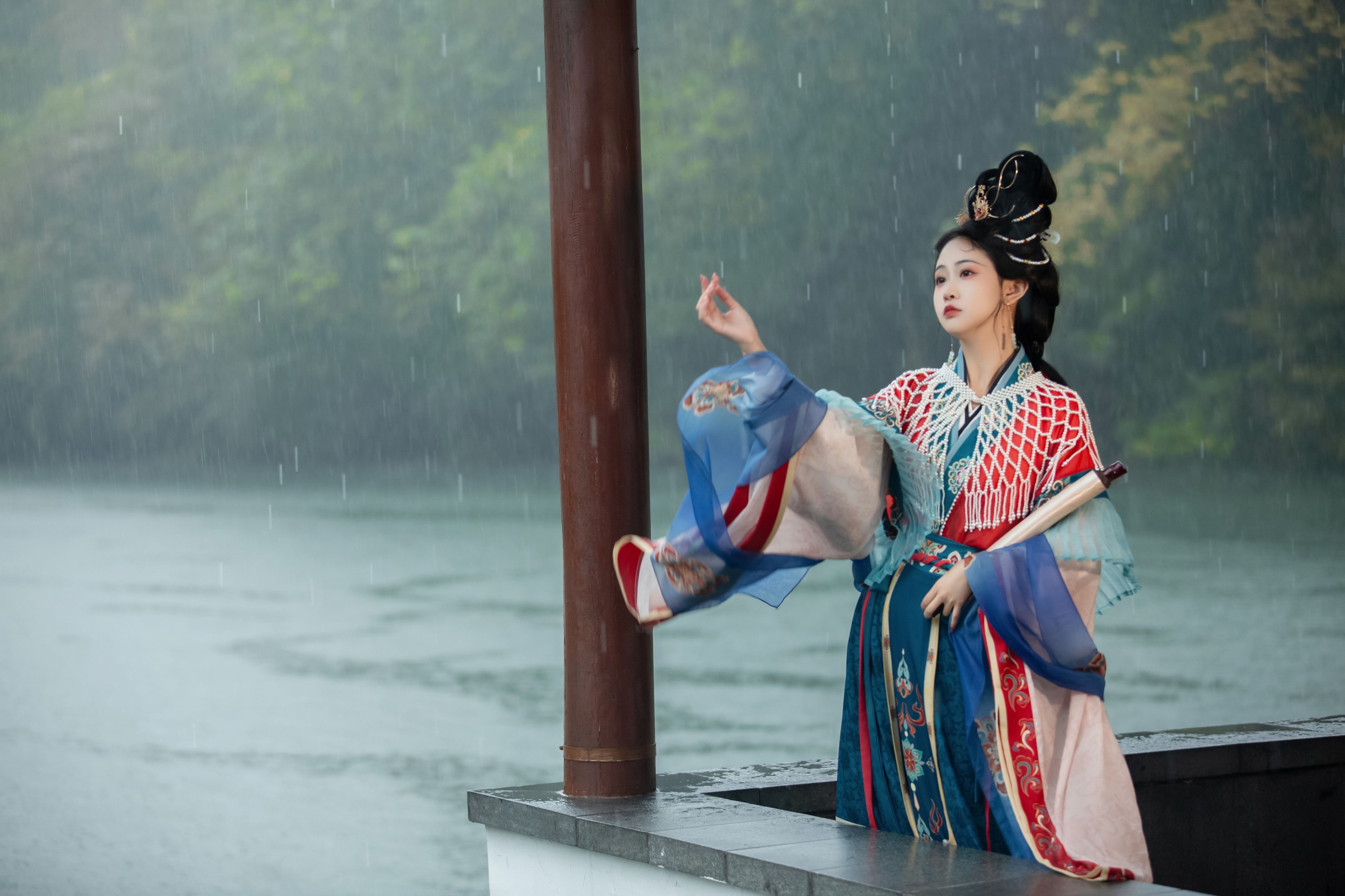 图片[4]-湫一只岁岁 – 《浴鹄游》[21P]-COS写真在线网