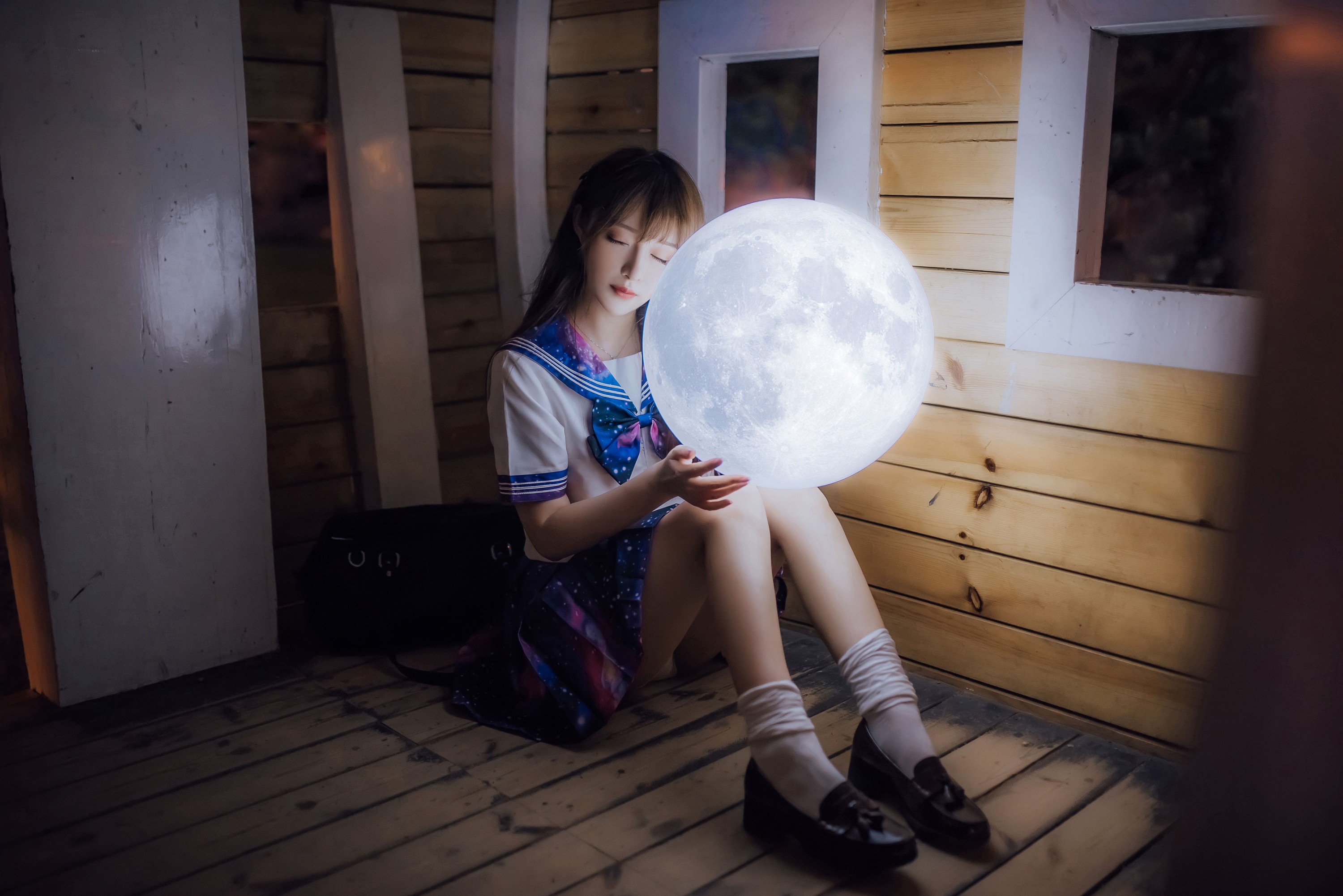 图片[6]-希希呐 – 《月亮照亮黑夜》[23P]-COS写真在线网