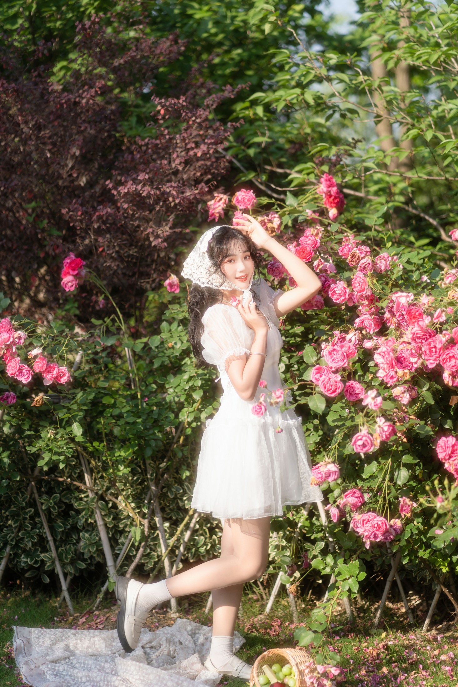 图片[4]-小欧O – 《沉醉蔷薇花海》[24P]-COS写真在线网