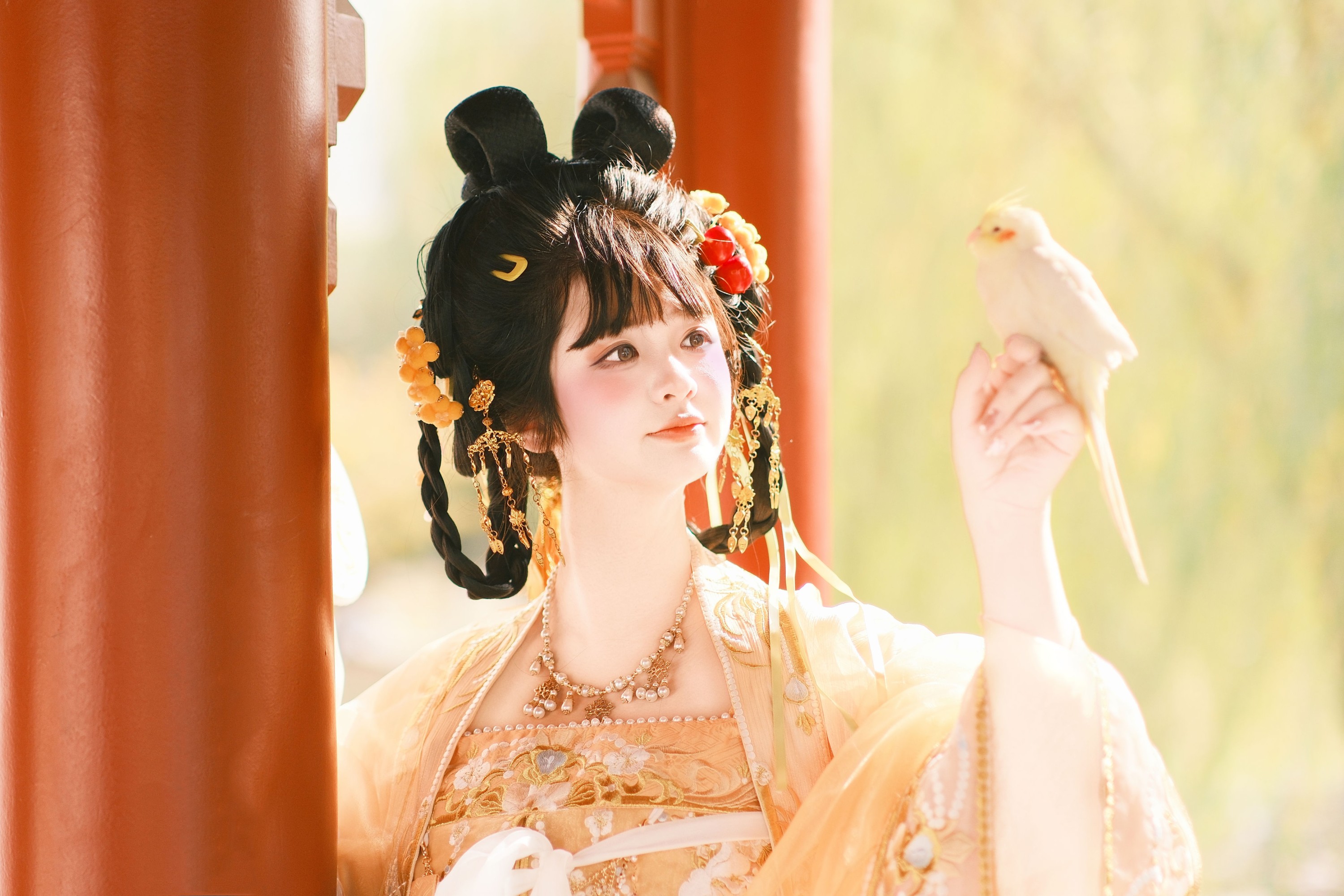 图片[4]-不可爱的禾禾喵 – 《金雀》[29P]-COS写真在线网