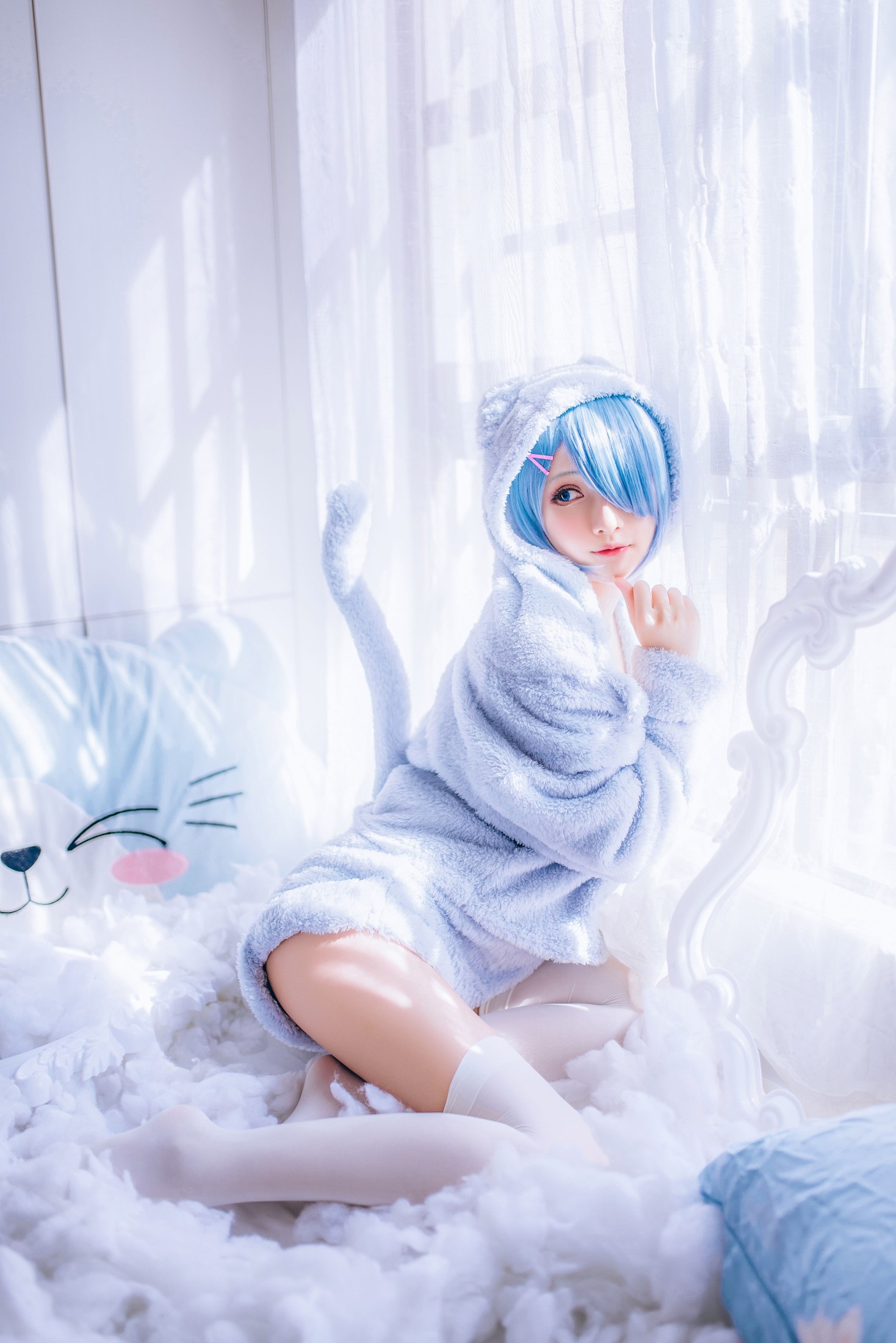 图片[4]-希希呐 – 《可爱蕾姆》[25P]-COS写真在线网
