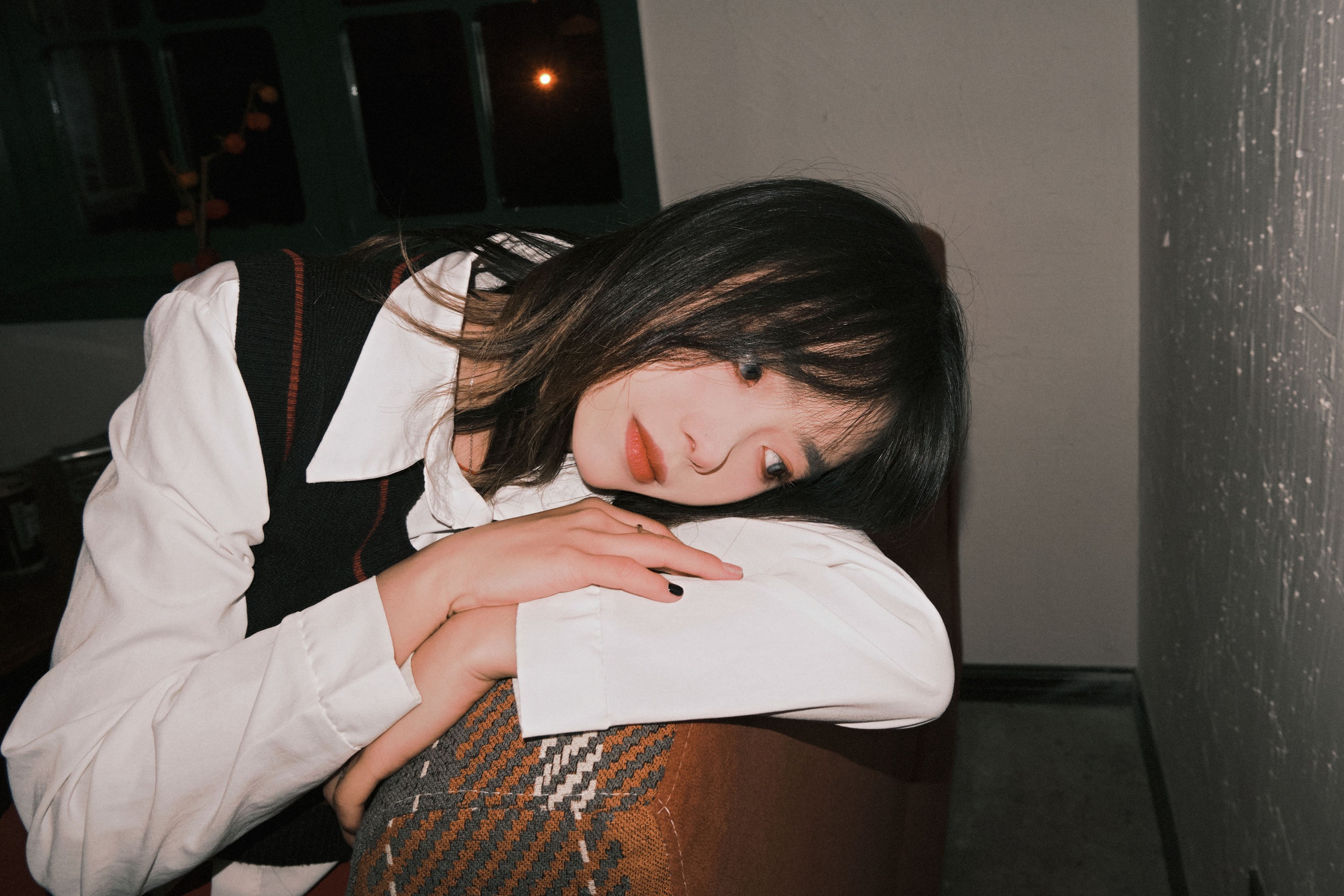 图片[5]-叶耶耶耶耶 – 《学院咖啡》[37P]-COS写真在线网