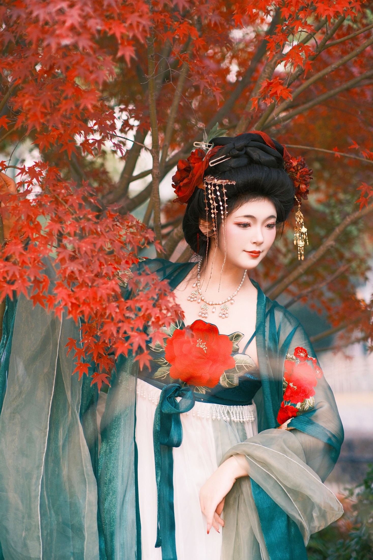 图片[3]-KaiLin酱 – 《枫林晚》[28P]-COS写真在线网