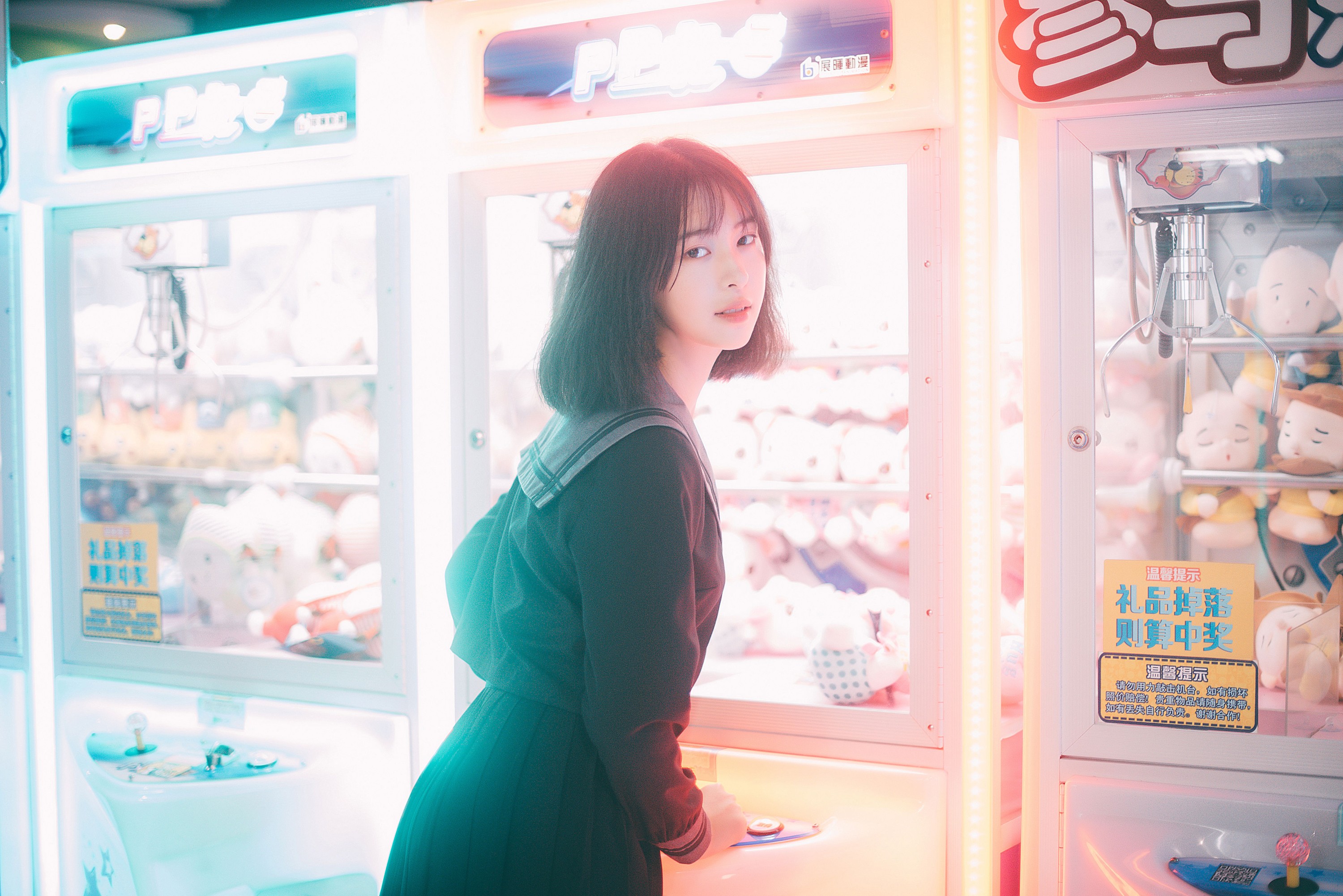 图片[4]-鱼块 – 《人生不是旷野是街机厅》[22P]-COS写真在线网