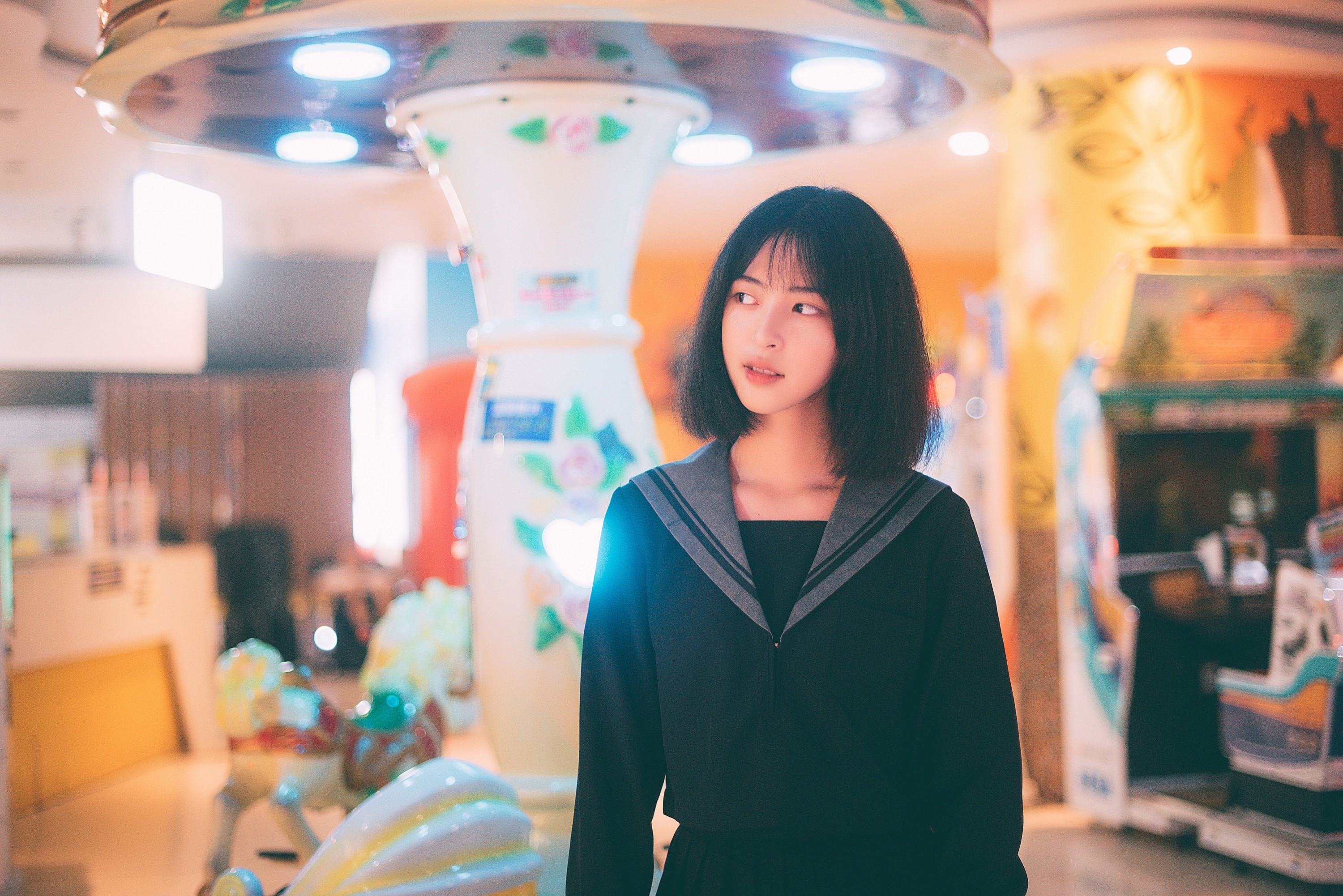 图片[6]-鱼块 – 《人生不是旷野是街机厅》[22P]-COS写真在线网