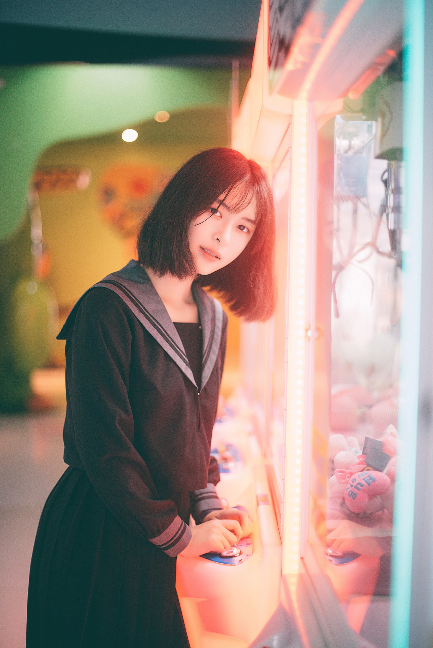 图片[5]-鱼块 – 《人生不是旷野是街机厅》[22P]-COS写真在线网
