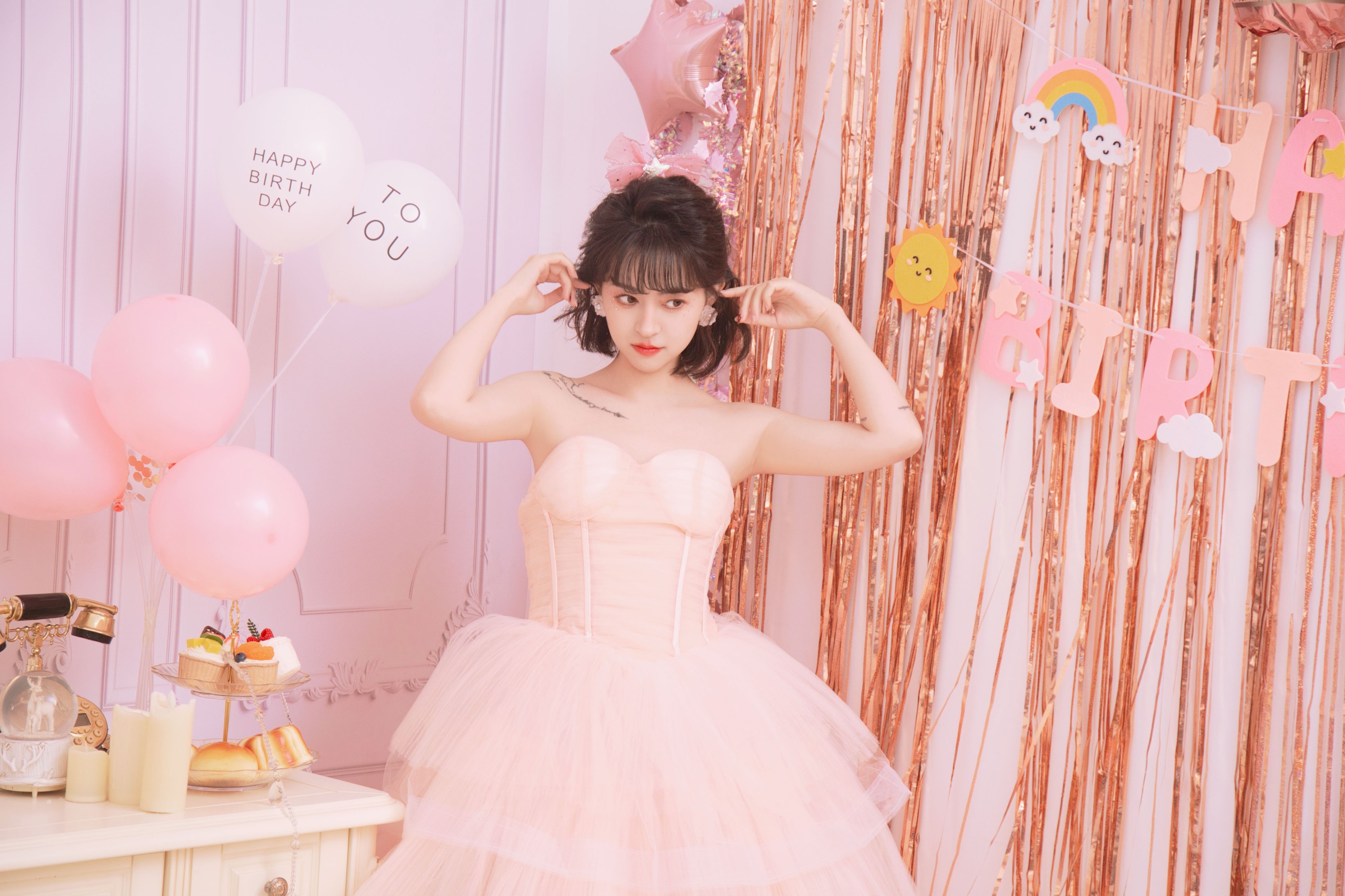 图片[4]-壹萱- – 《粉色少女生日主题》[22P]-COS写真在线网