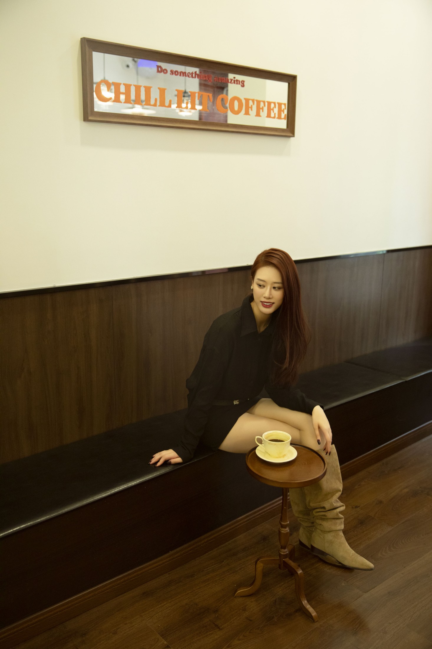 图片[3]-Chenaling_CL – 《VINTAGE CAFE》[22P]-COS写真在线网