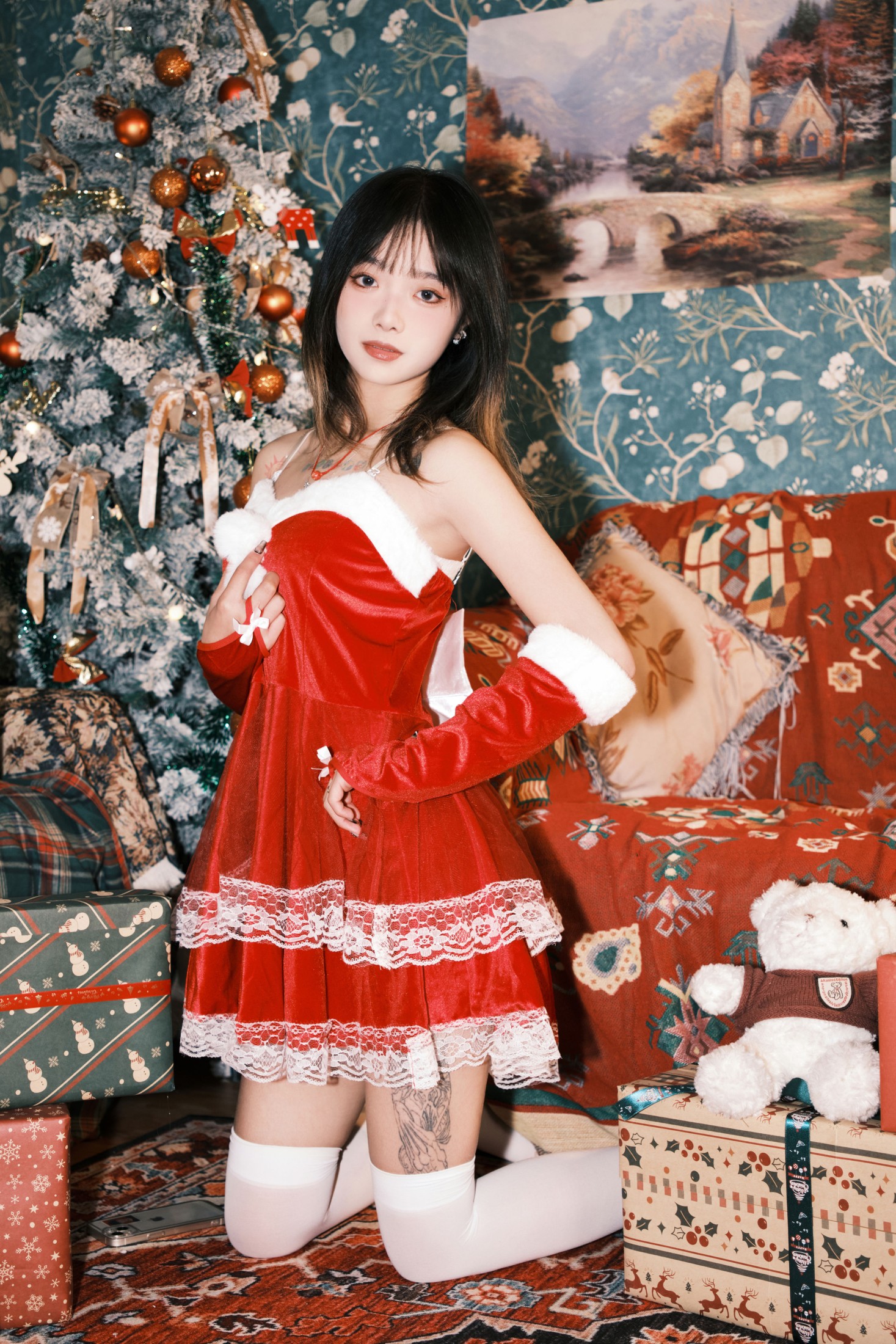图片[4]-叶耶耶耶耶 – 《圣诞快乐》[36P]-COS写真在线网