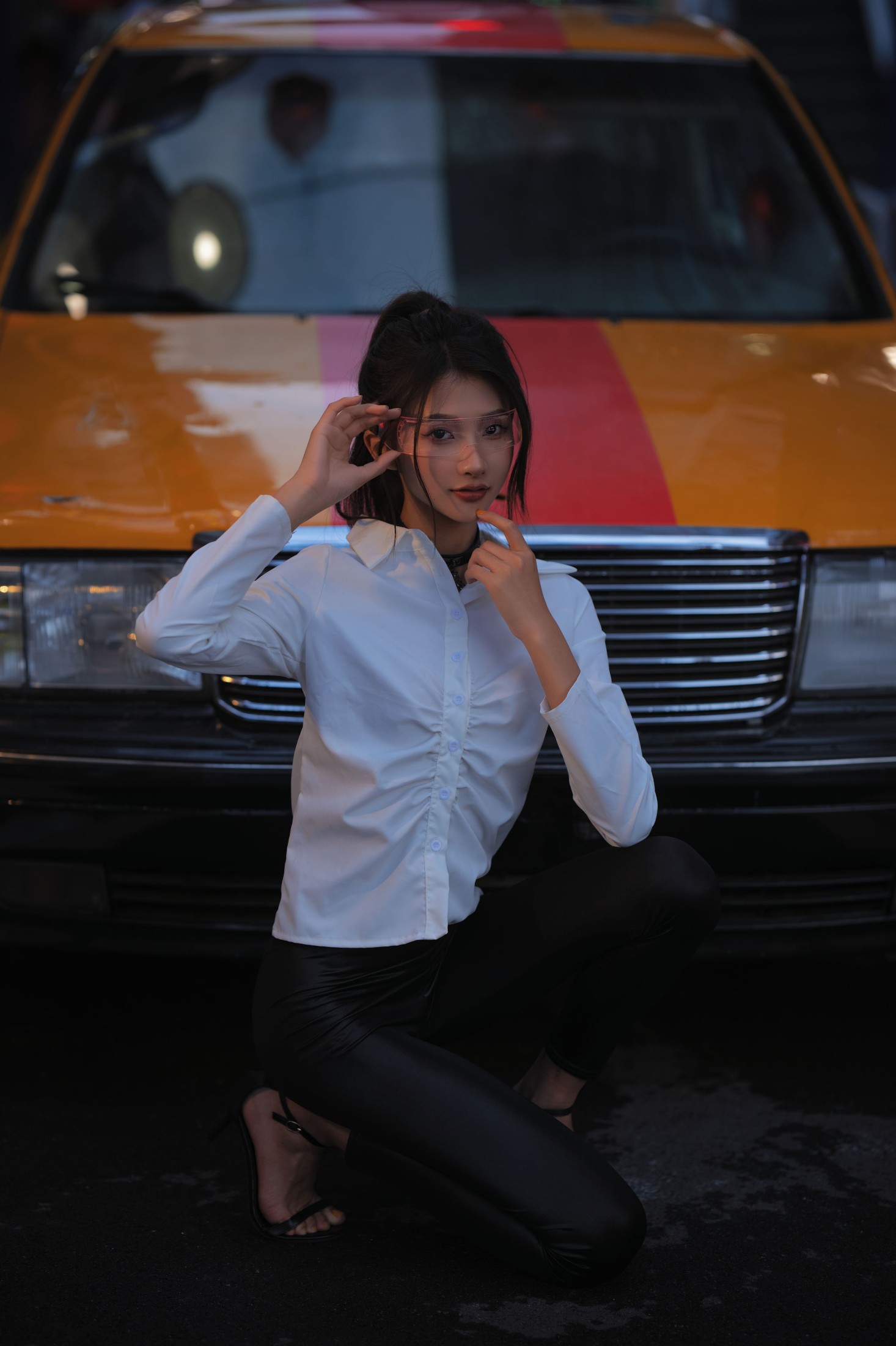 图片[4]-晓文 – 《夜景街拍》[23P]-COS写真在线网