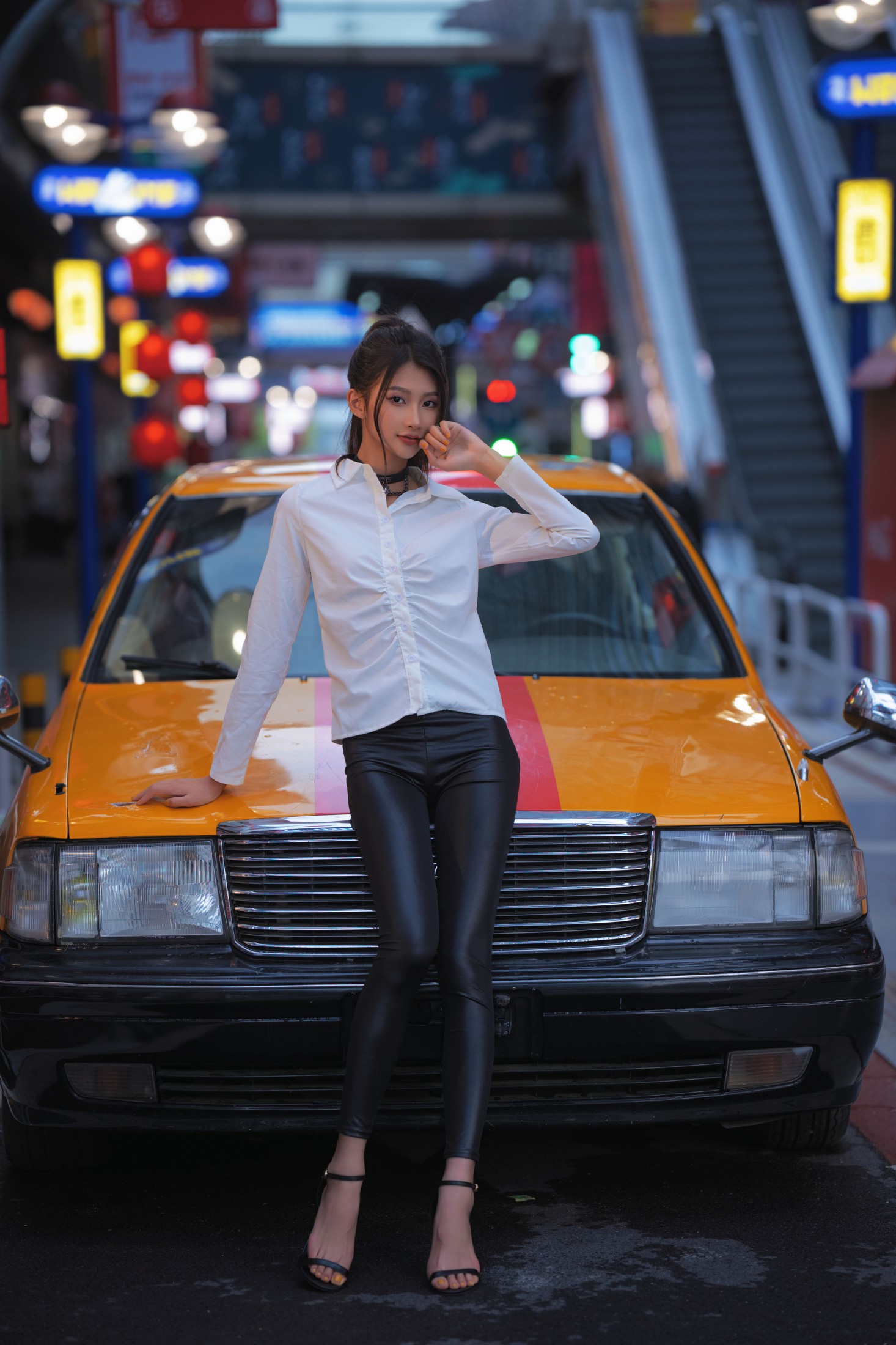 图片[3]-晓文 – 《夜景街拍》[23P]-COS写真在线网
