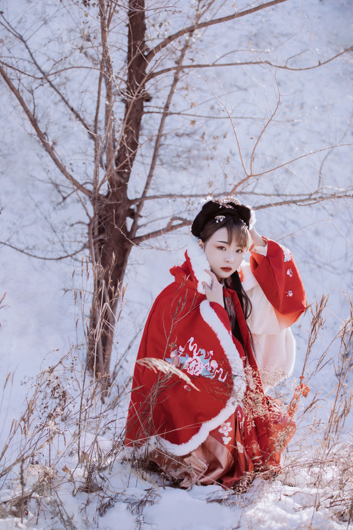 图片[3]-抱抱荔枝_ – 《千山暮雪 只影向谁去》[22P]-COS写真在线网