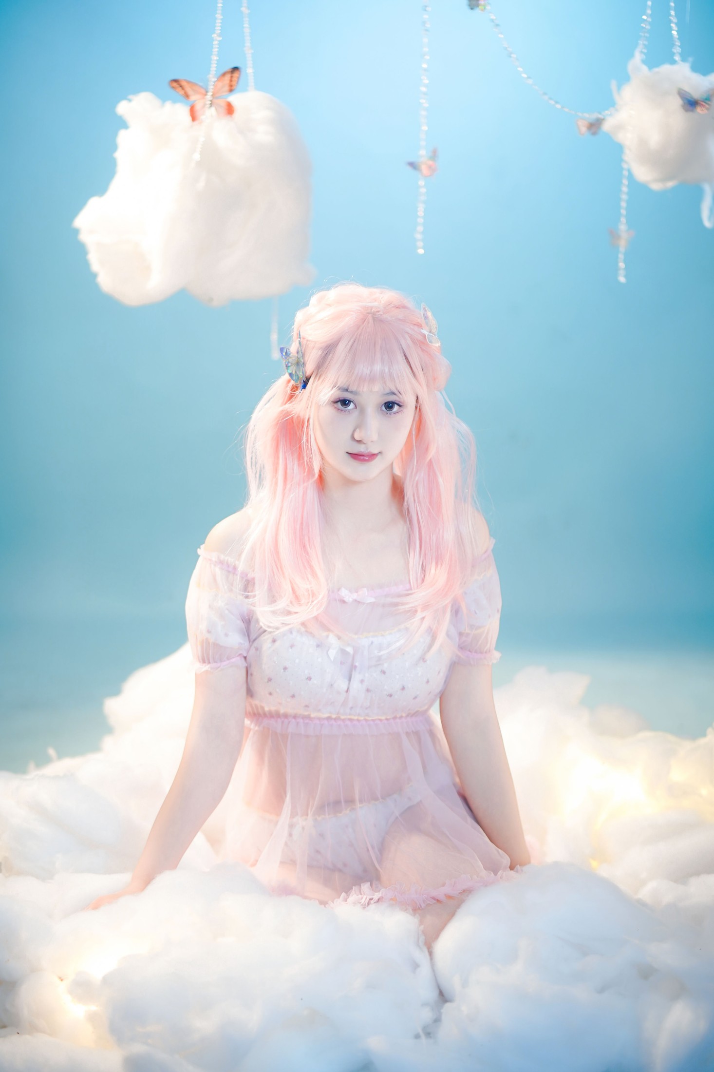 图片[3]-小葵 – 《粉色头发的少女》[22P]-COS写真在线网