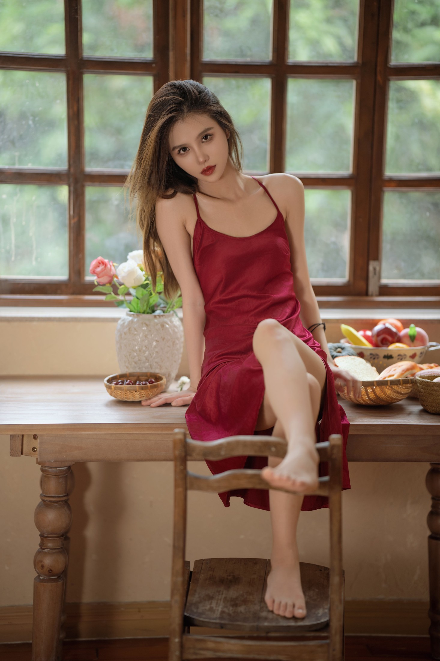 图片[4]-Gaia – 《一袭红裙》[22P]-COS写真在线网