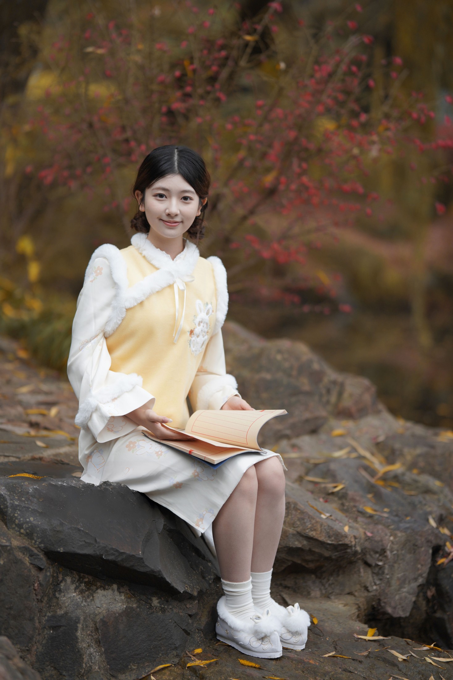 图片[3]-只喝奶盖 – 《初冬的烂漫》[33P]-COS写真在线网