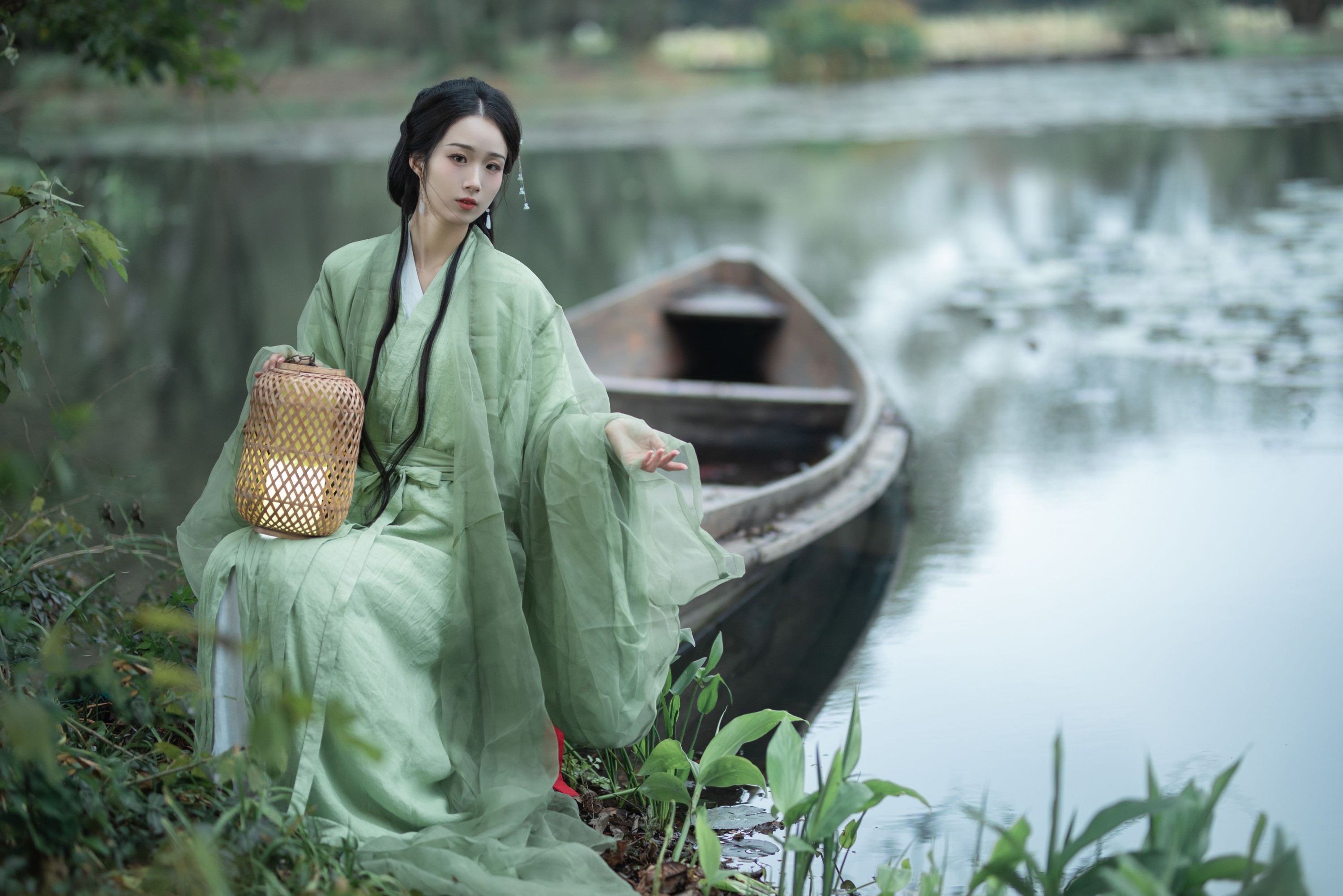 图片[4]-奶凶大丸子 – 《绿意》[21P]-COS写真在线网