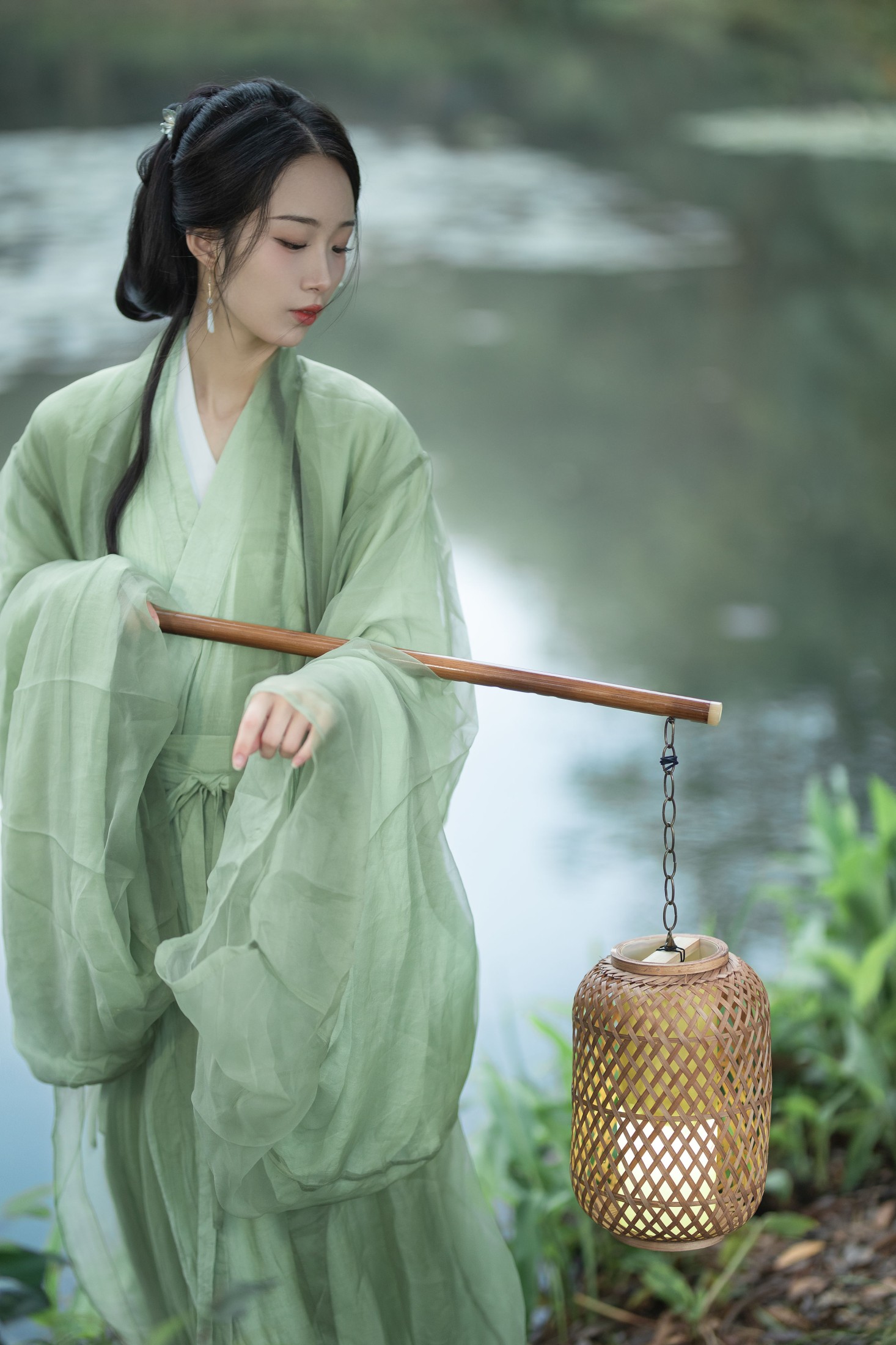 图片[3]-奶凶大丸子 – 《绿意》[21P]-COS写真在线网