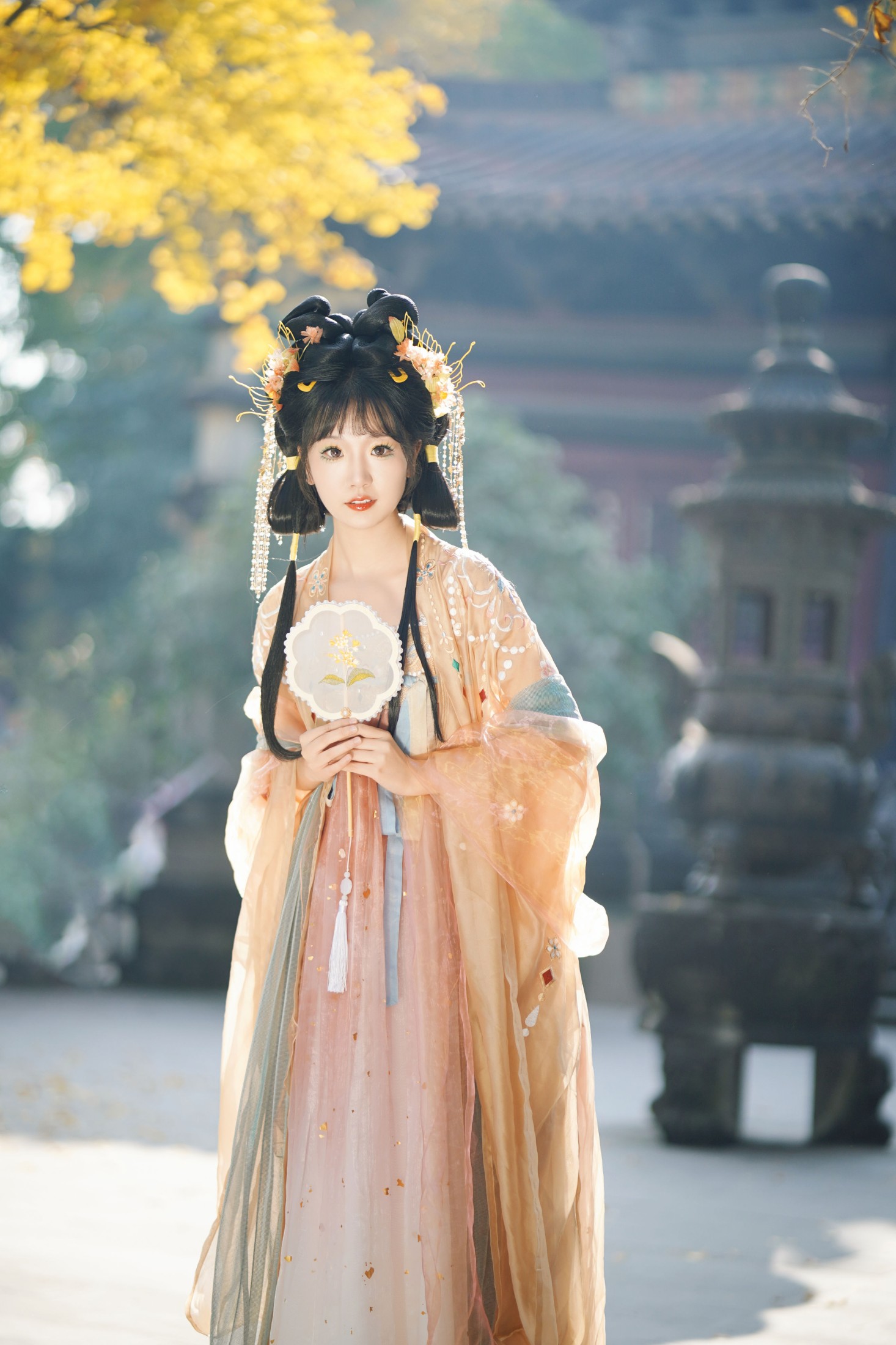 图片[4]-只只羊 – 《银杏》[22P]-COS写真在线网