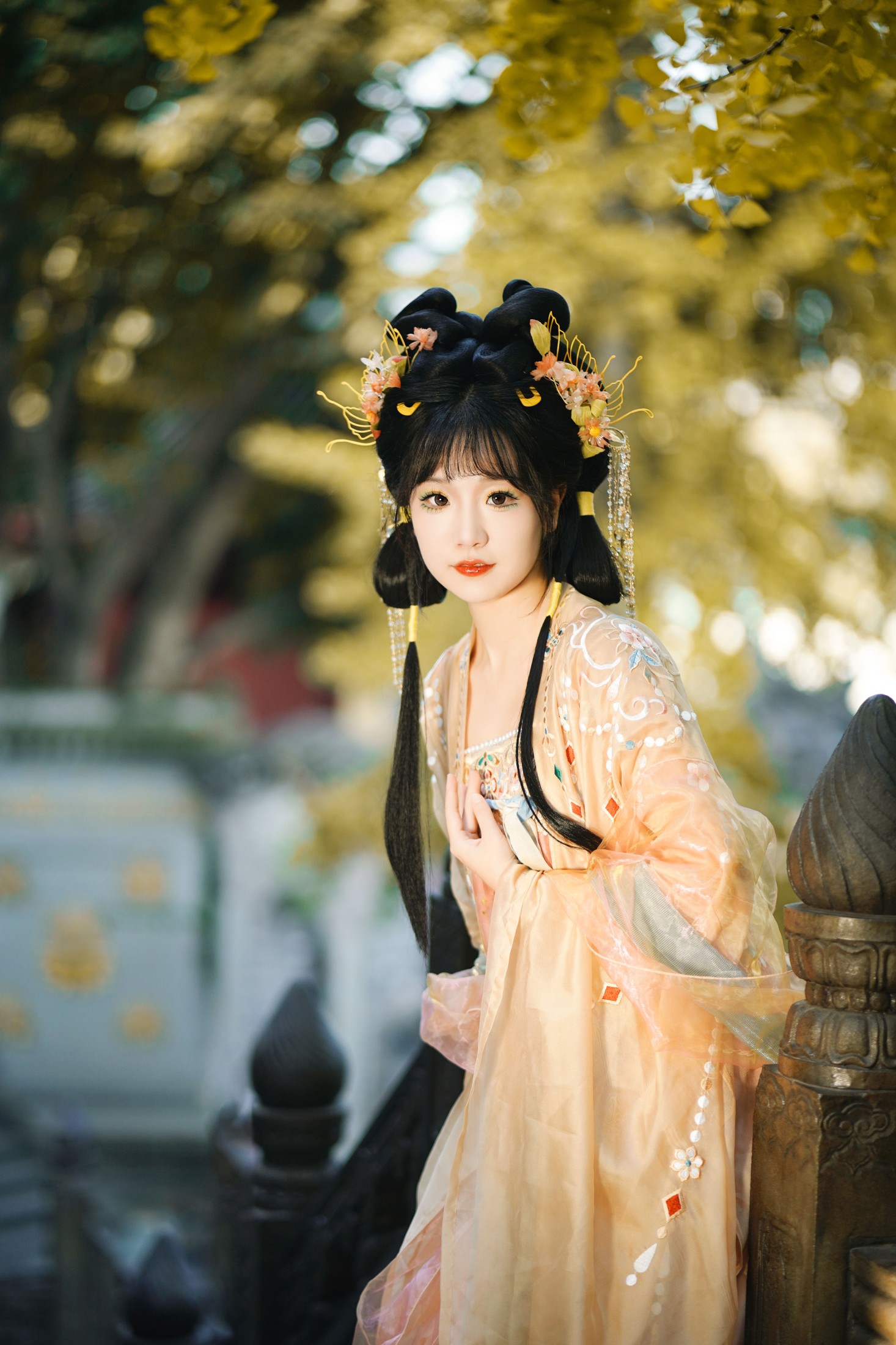 图片[3]-只只羊 – 《银杏》[22P]-COS写真在线网