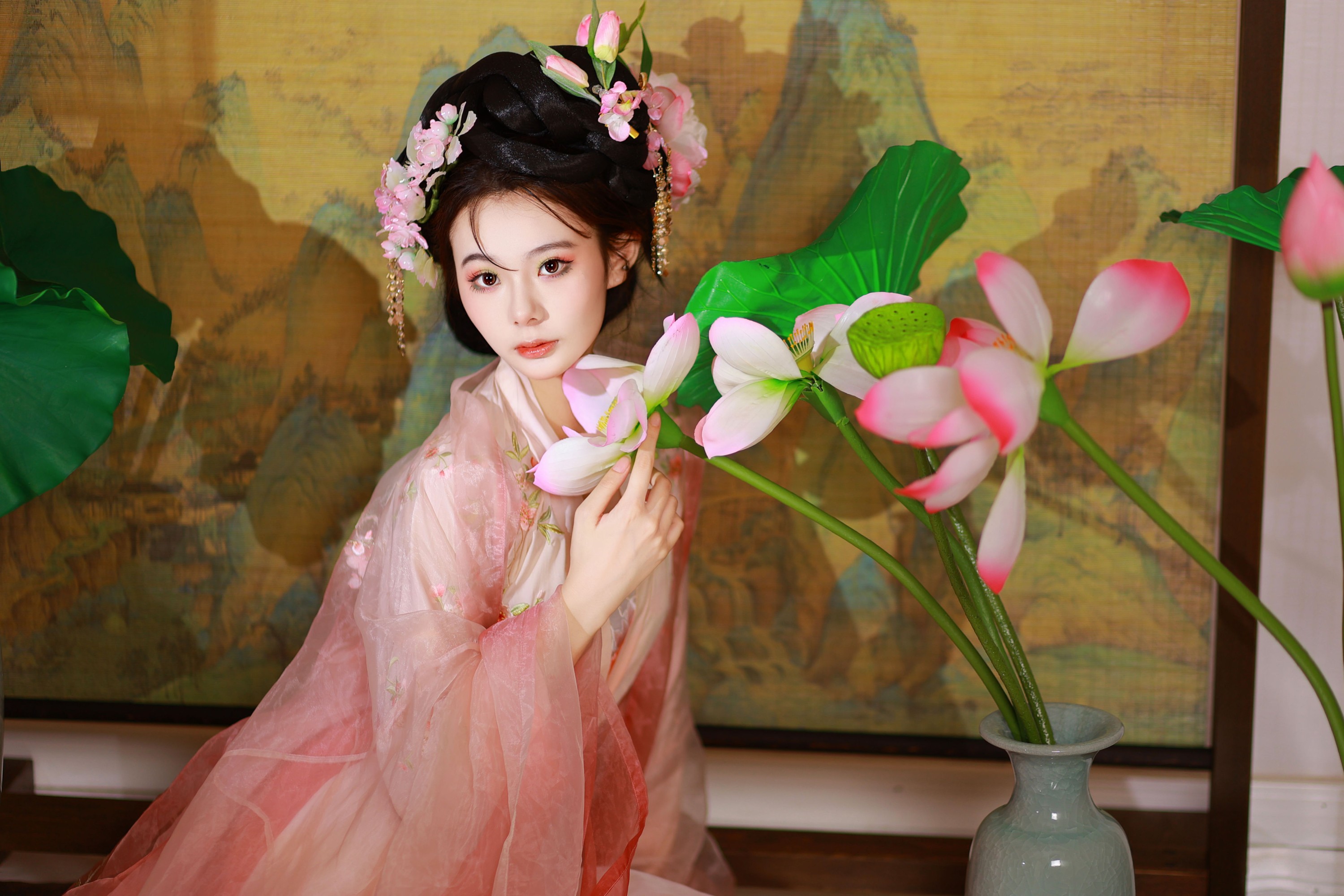图片[4]-酌亭 – 《染荷香》[23P]-COS写真在线网