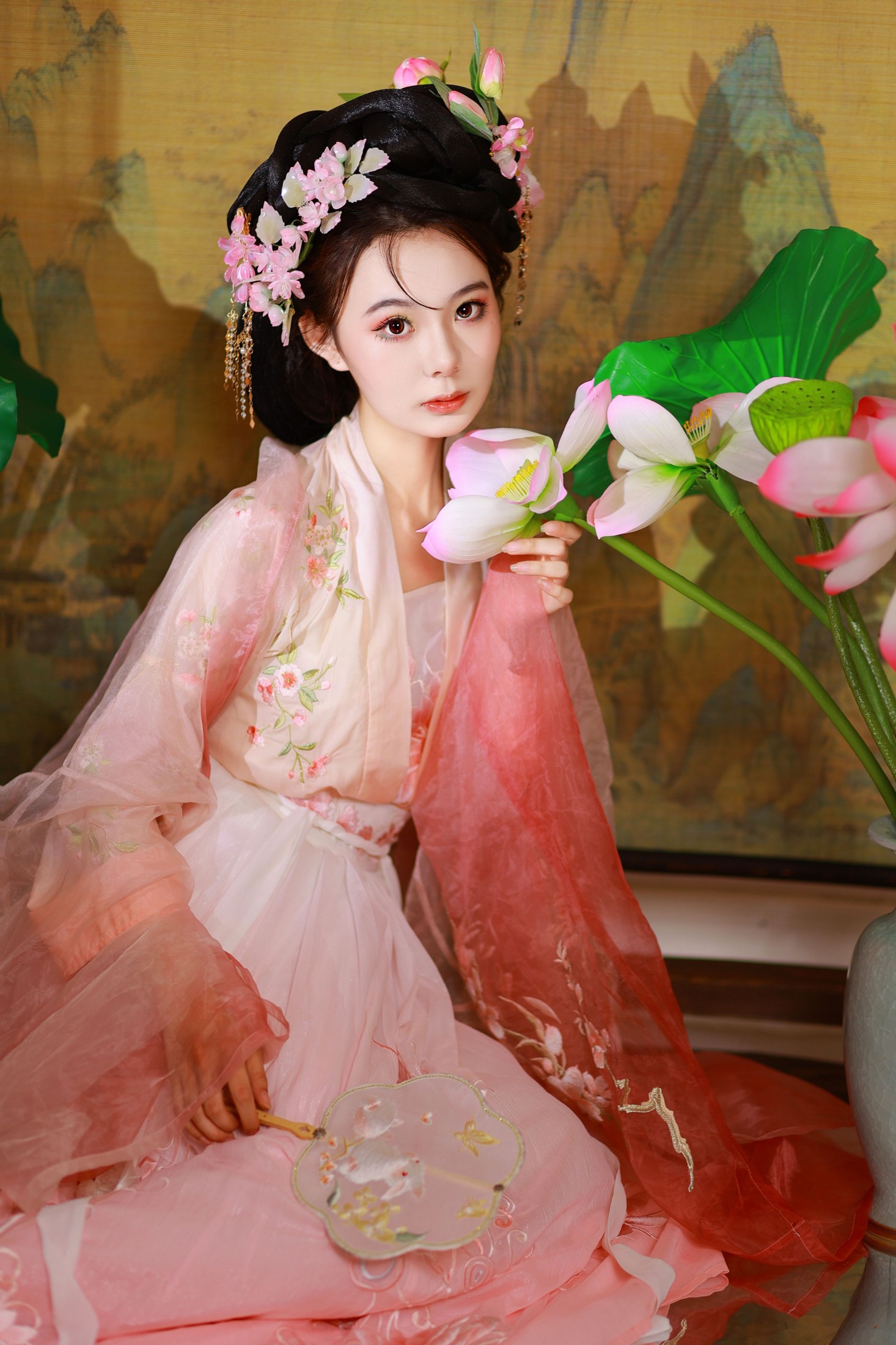 图片[5]-酌亭 – 《染荷香》[23P]-COS写真在线网