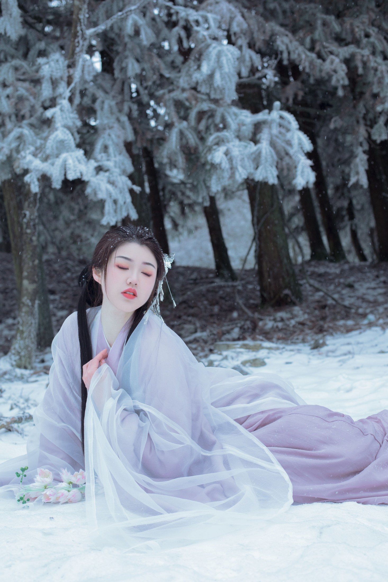 图片[5]-雨涵 – 《北国初雪》[23P]-COS写真在线网