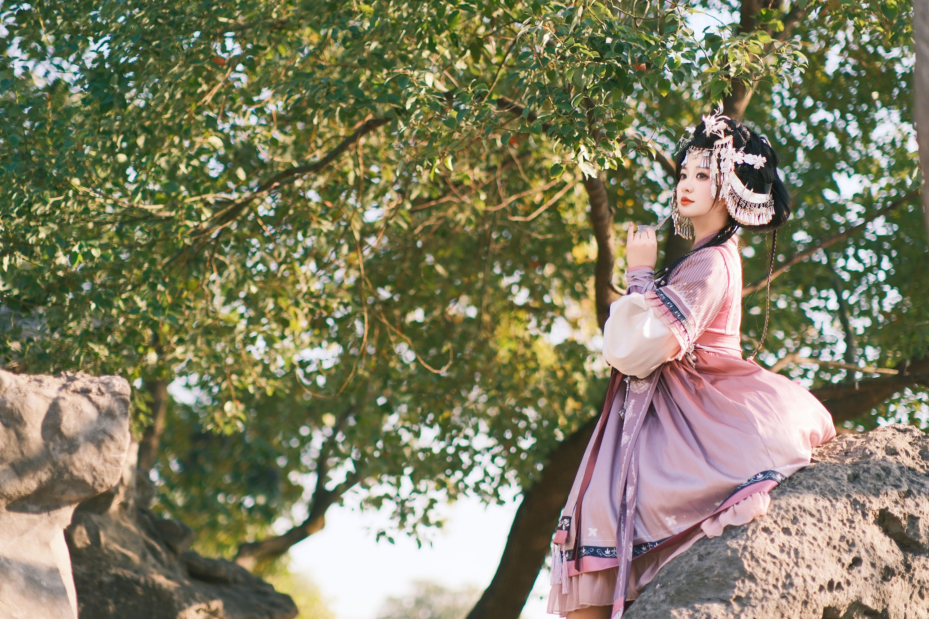 图片[5]-不可爱的禾禾喵 – 《苗疆少女》[30P]-COS写真在线网